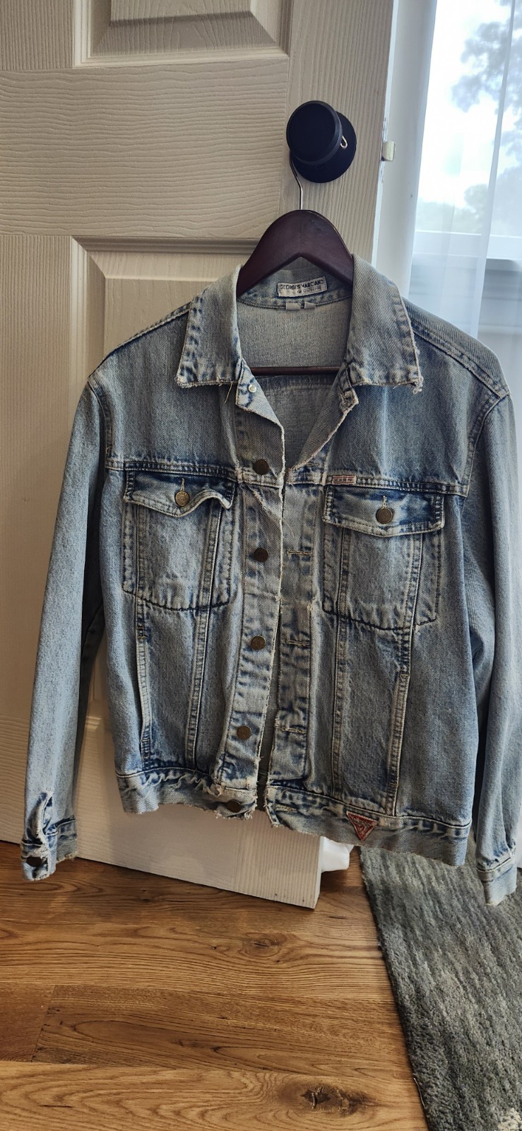 Guess Vintage Jean Jacket Georges Marciano Sz L
