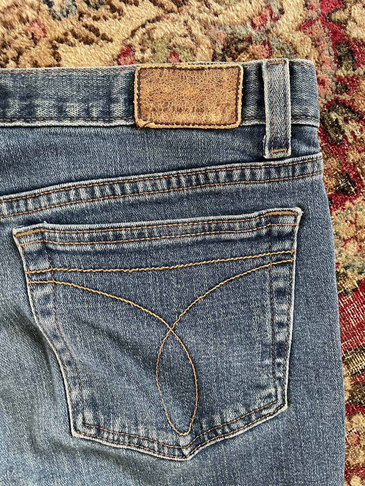Vintage Y2K Calvin Klein Jeans Flare Stretch 8 32L