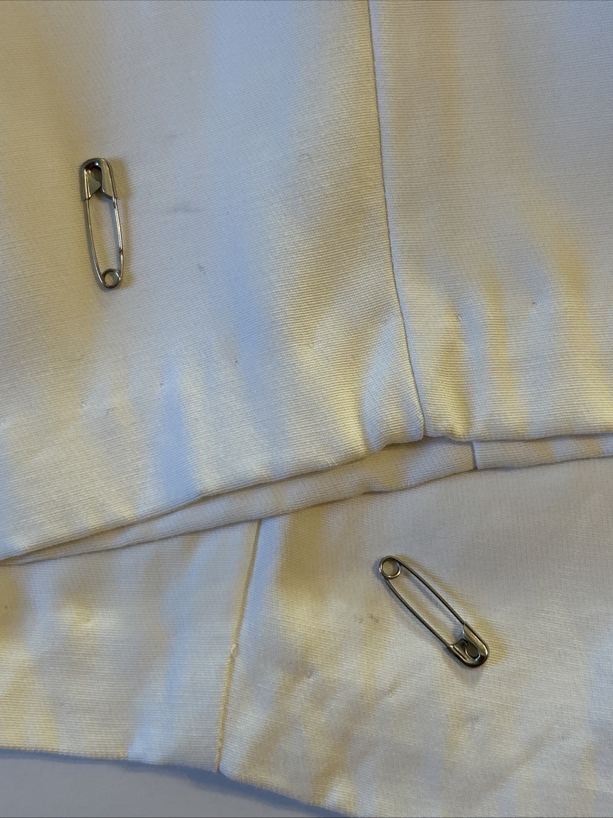 Vintage Maren Pants Slacks White Nautical Gold Trim Women’s Med 80s 90s Glam