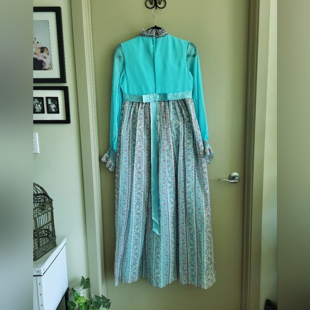 Cottagecore Dream Dress | Vintage 70s Prairie Revival | Union Made