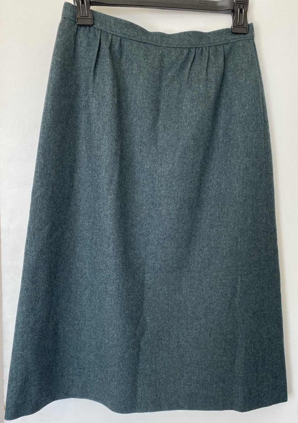 Pendleton Vintage 70s A-Line Skirt 28 Inch Waist 100% Wool with Pockets Lined
