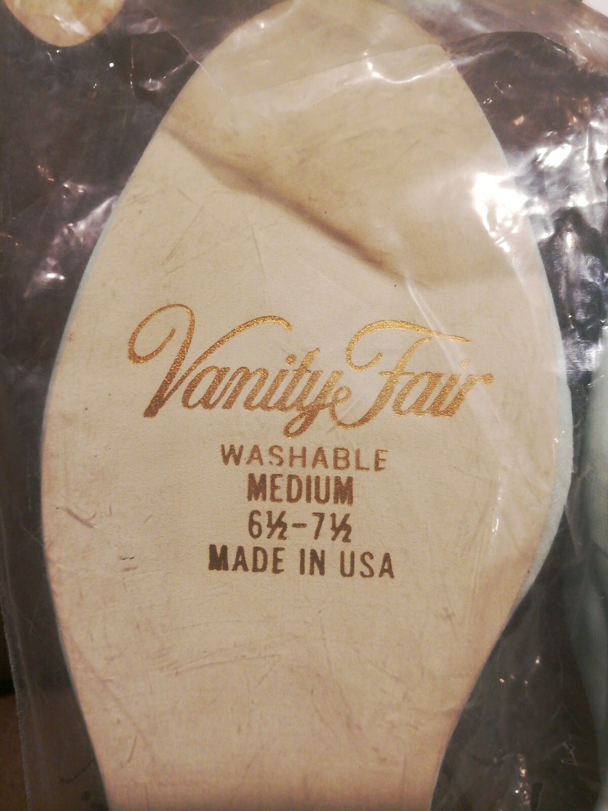 Vintage Vanity Fair Womens Washable Medium Sleepers Size 6.5 – 7.5 Made in USA