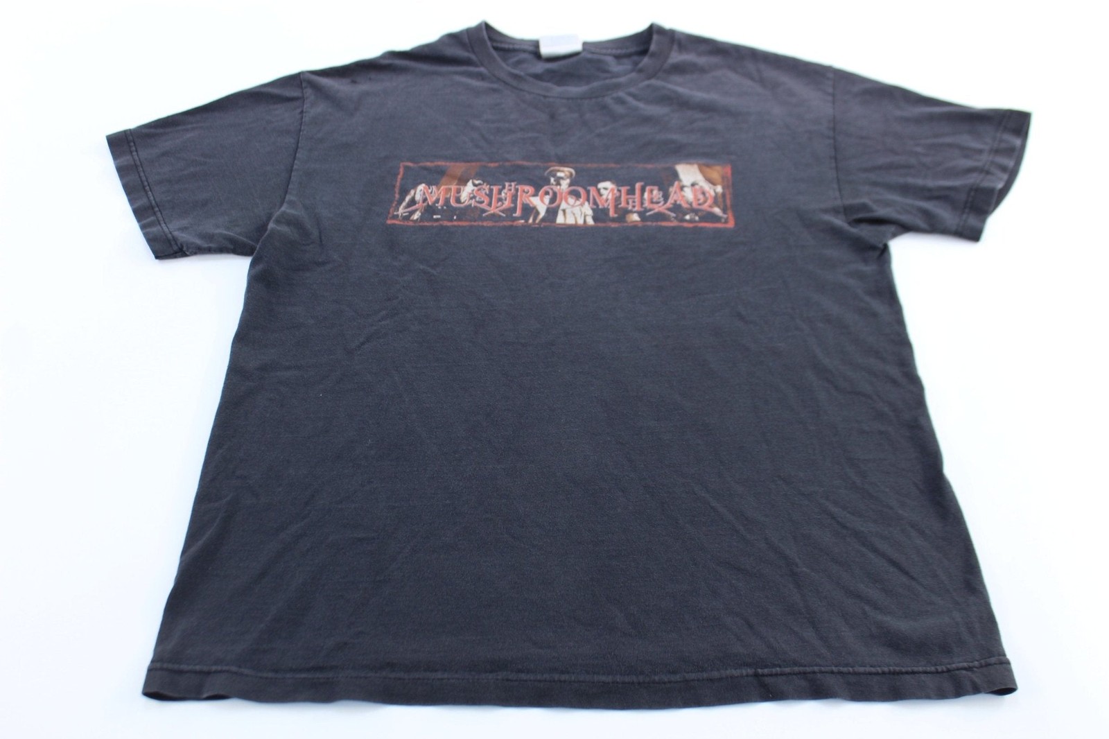 2002 Mushroom Head Band T-Shirt