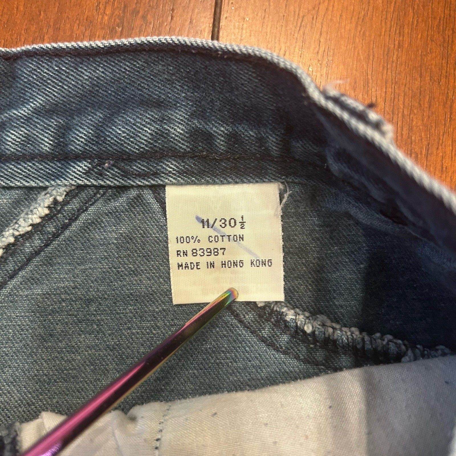 VTG Blaze Blue Bareback Jeans Rockies Rocky Mountain Jeans High-rise Size 11