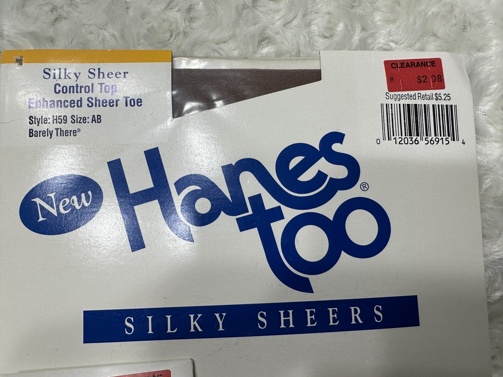 Vintage Lot of 5 Silky Sheers Hanes Too Pantyhose Barely There Tights Size: A B