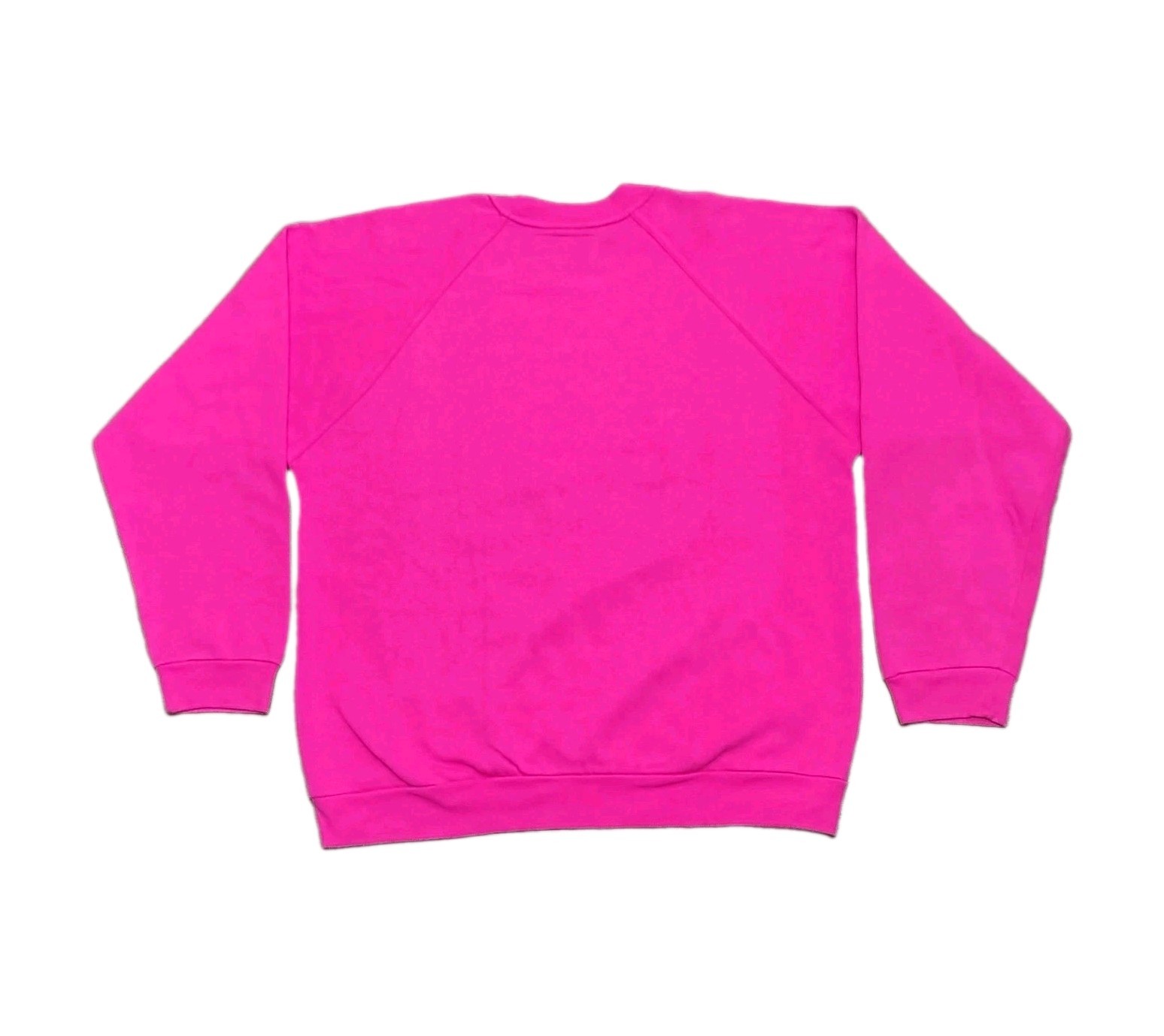 Vintage Switcher 89 Cannes Film Festival Staff Crew Sweatshirt Pink Raglan Large