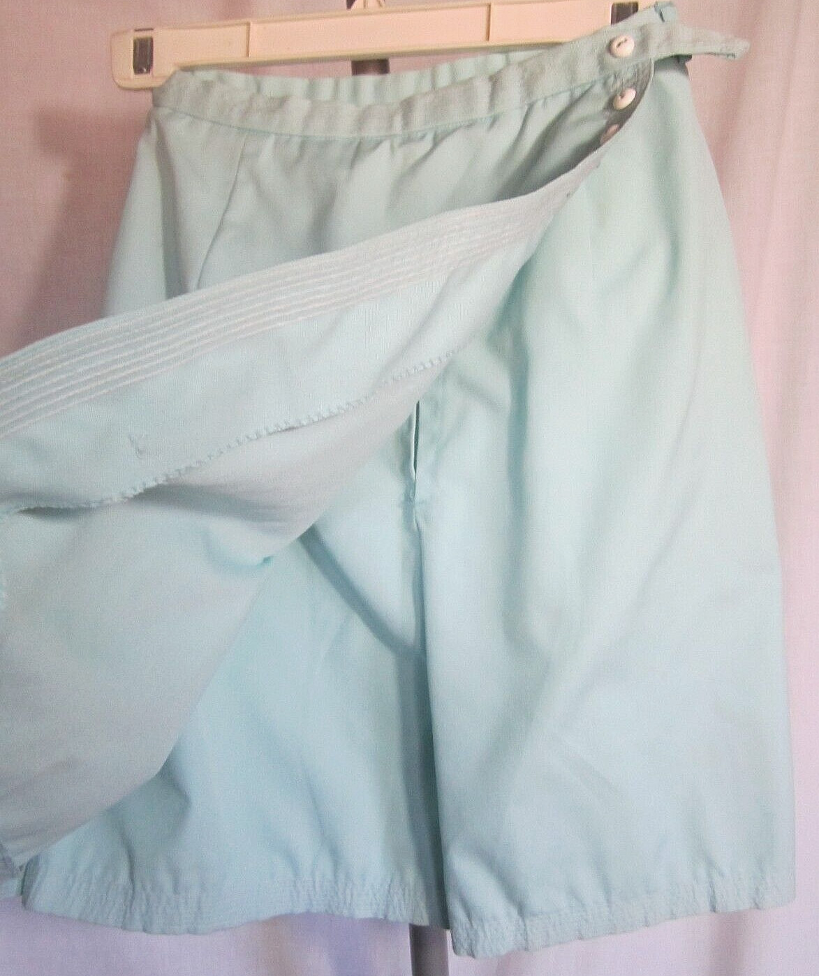 Vintage 60s MCM Mod Gogo Scooter Skort Shorts Mini Skirt Culottes 10 Koret Calif