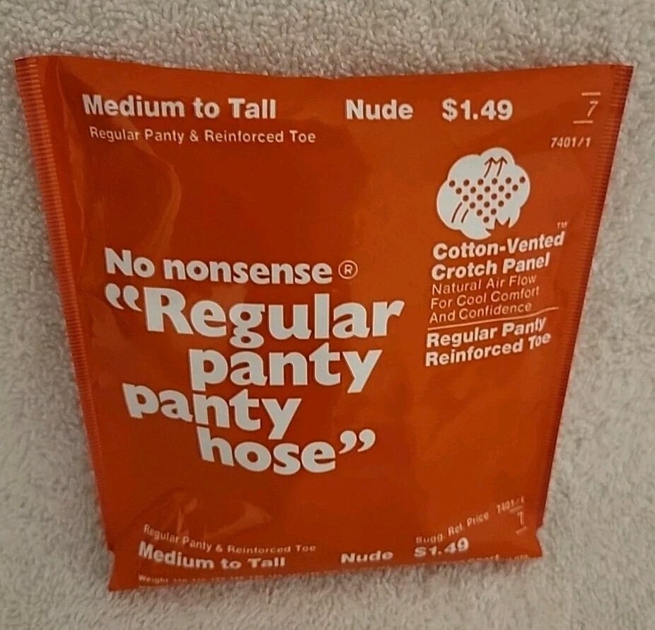 No Nonsense Vintage 1979 „Regular Panty Panty Hose” Nude Medium To Tall – 1 Pair