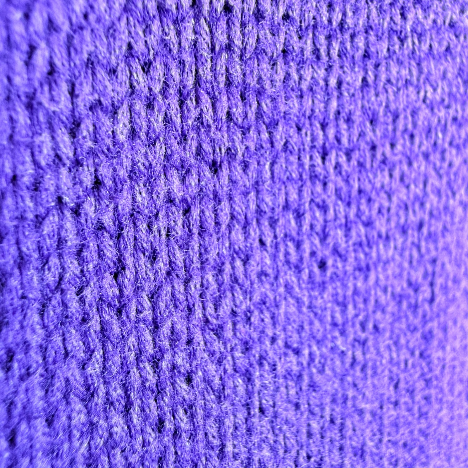 VTG Preppy Old Money LRL Ralph Lauren Hooded Knit Sweater Purple 100% Cotton XL