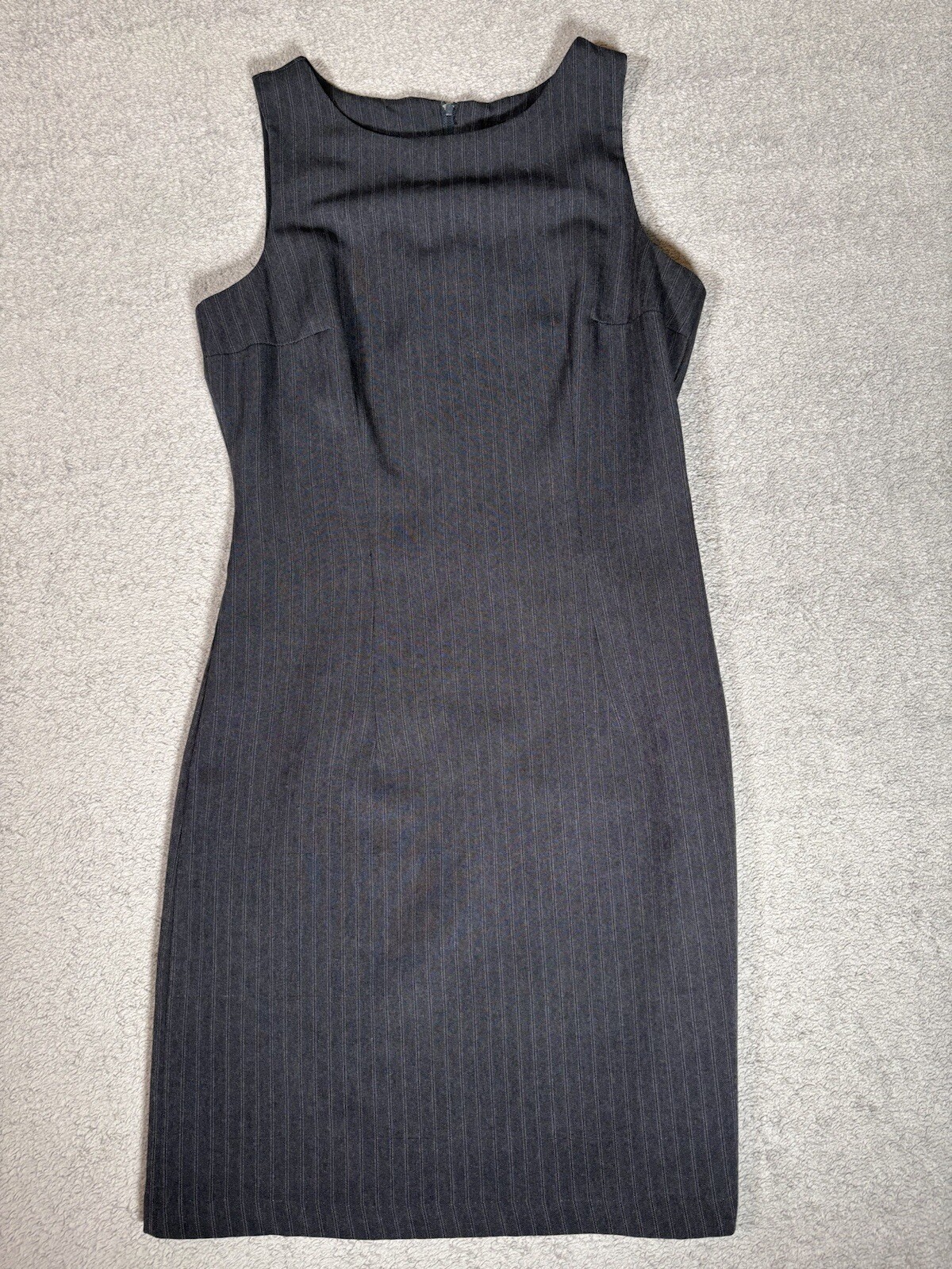 Vintage i.n. San Francisco Size 9 Pin Stripe Sheath Pencil Dress Mini Posh Spice