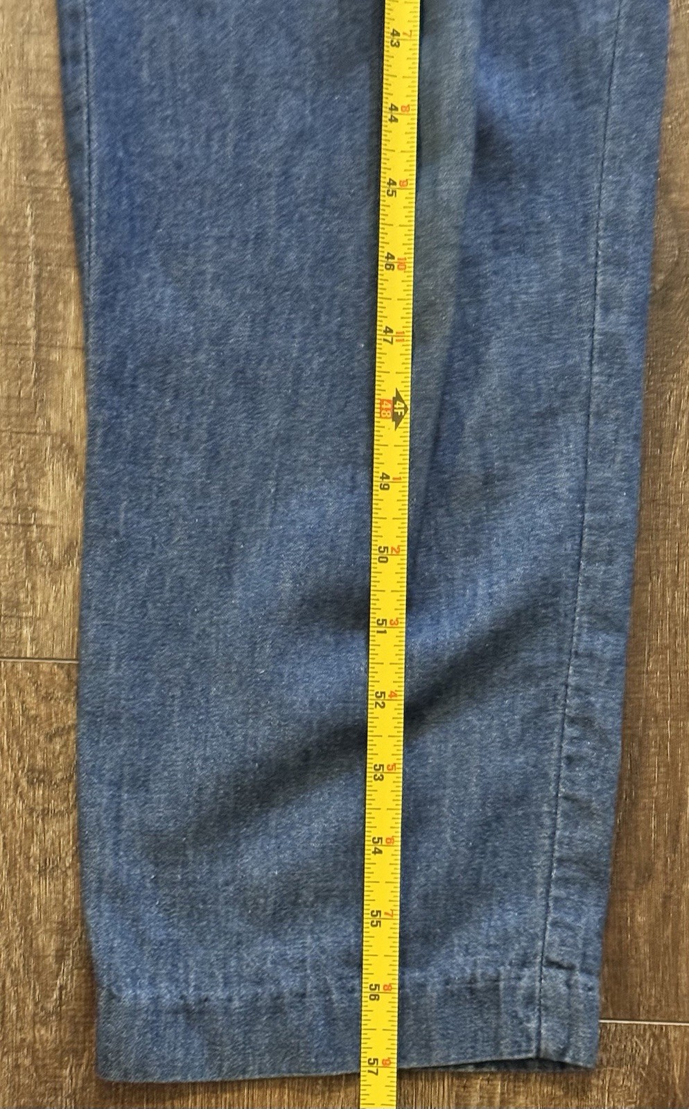 Vintage 1980’s Ideas Denim Jumpsuit Romper Womens Medium Coveralls Made in USA