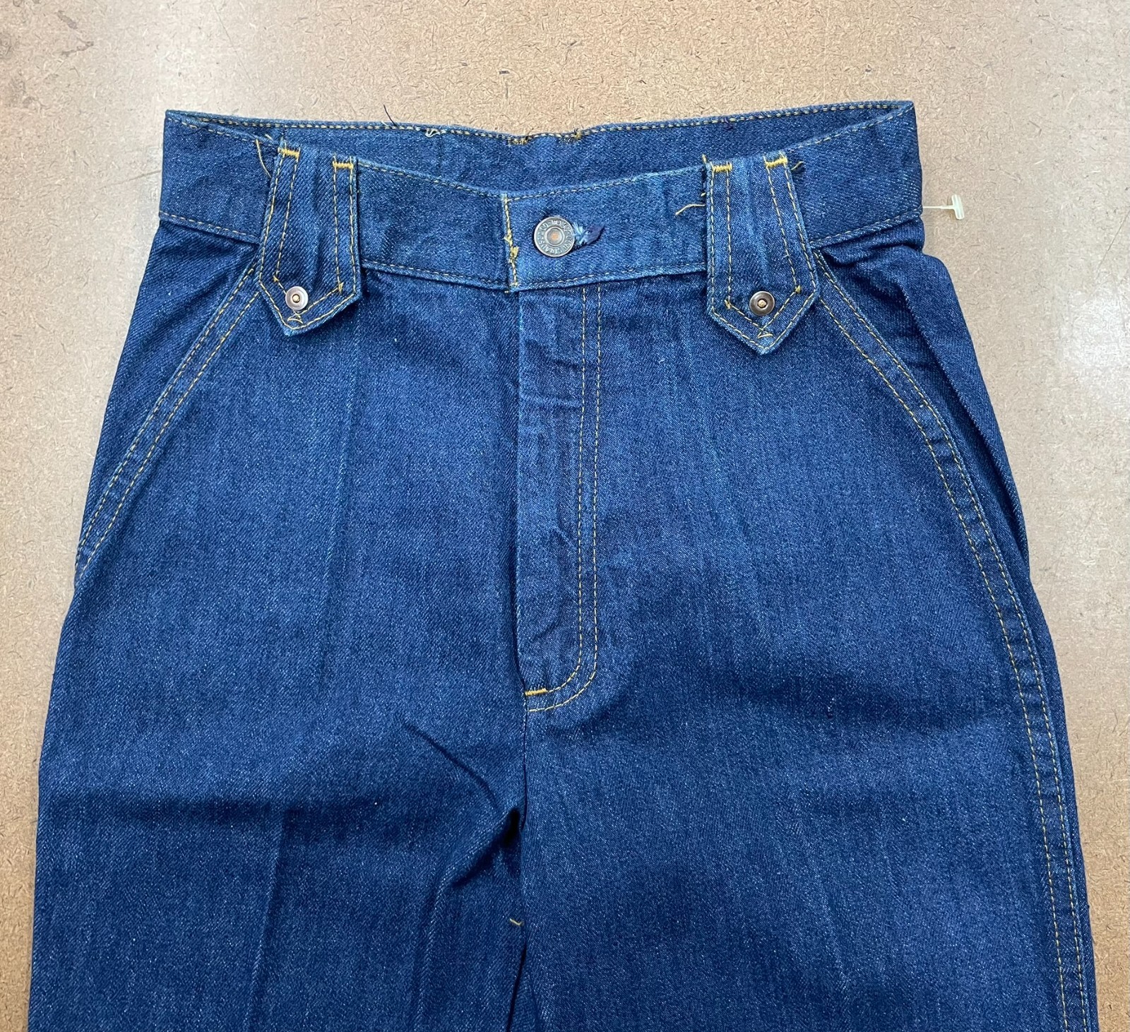 Vintage 70s/80s Sun-Klass Sun-Kist High-Rise Dark Wash Denim Jeans