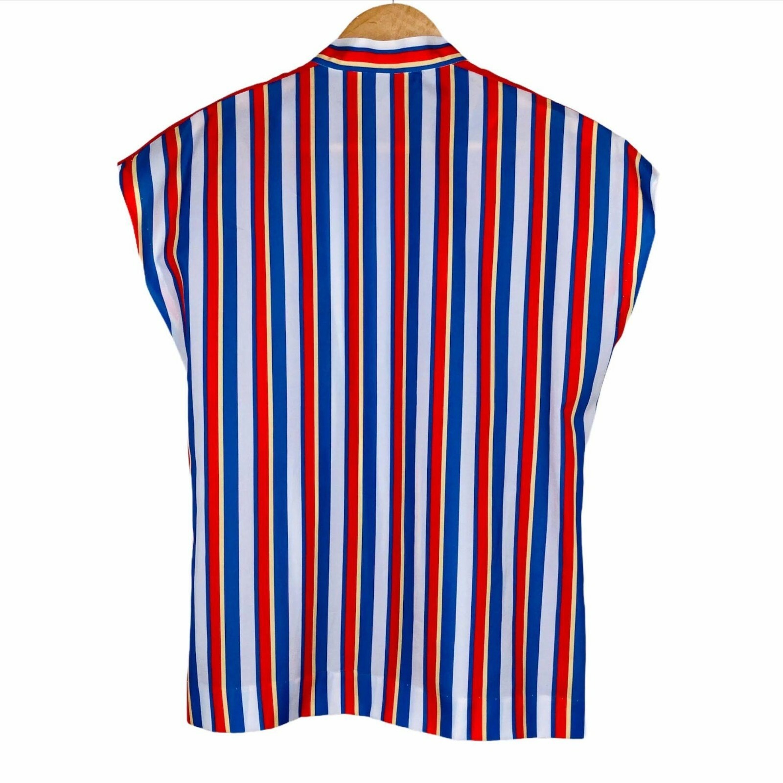 Vintage 80s Top Womens Medium by Donovan-Galvani of Dallas Blouse Colorful