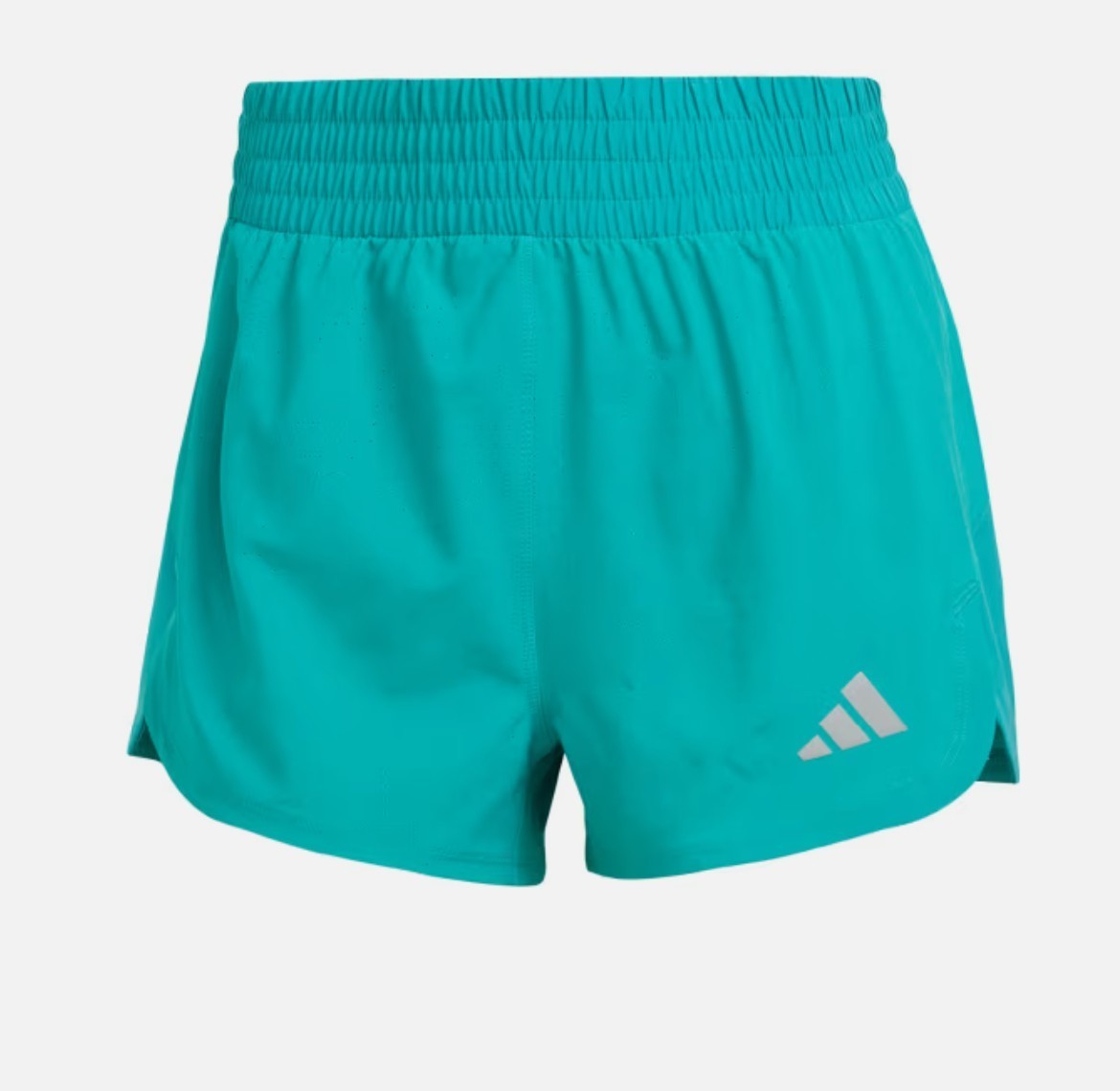 adidas women Racer Pacer Woven Short Size S Pure Teal New with Tag