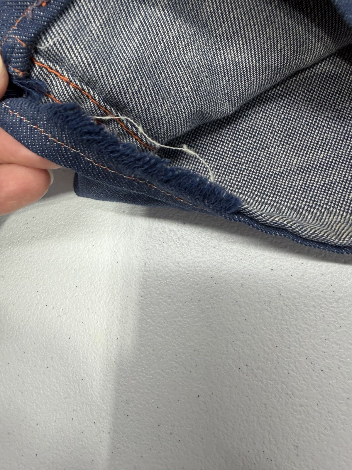 Turtle Bax Denim Overalls 5/6 Sanforized Need Repair