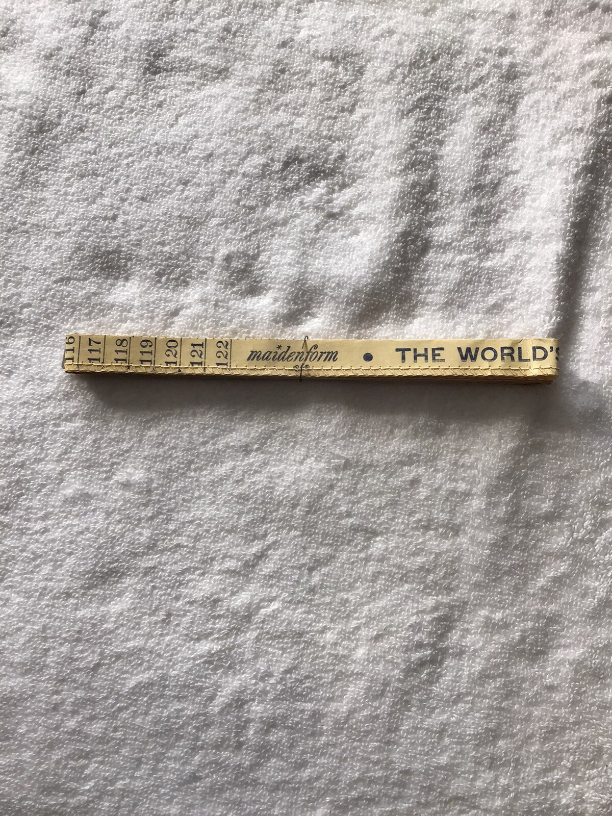 Vintage Cloth Maidenform The Worlds Most Popular Bra Sewing Mending Repair Tape