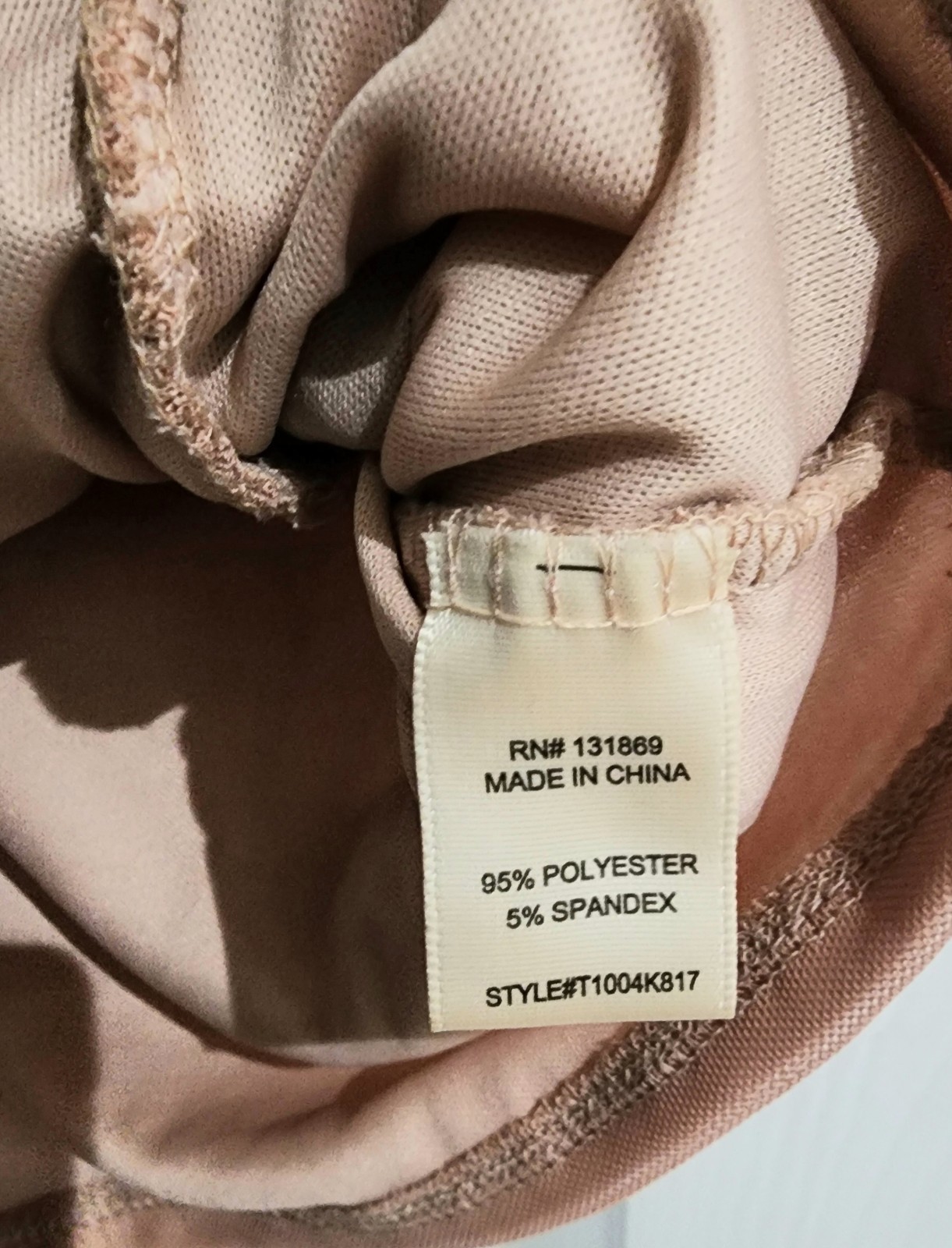 Nude Sheer Off The Shoulder Cropped Blouse Sz. Small- Honey & Sparkle