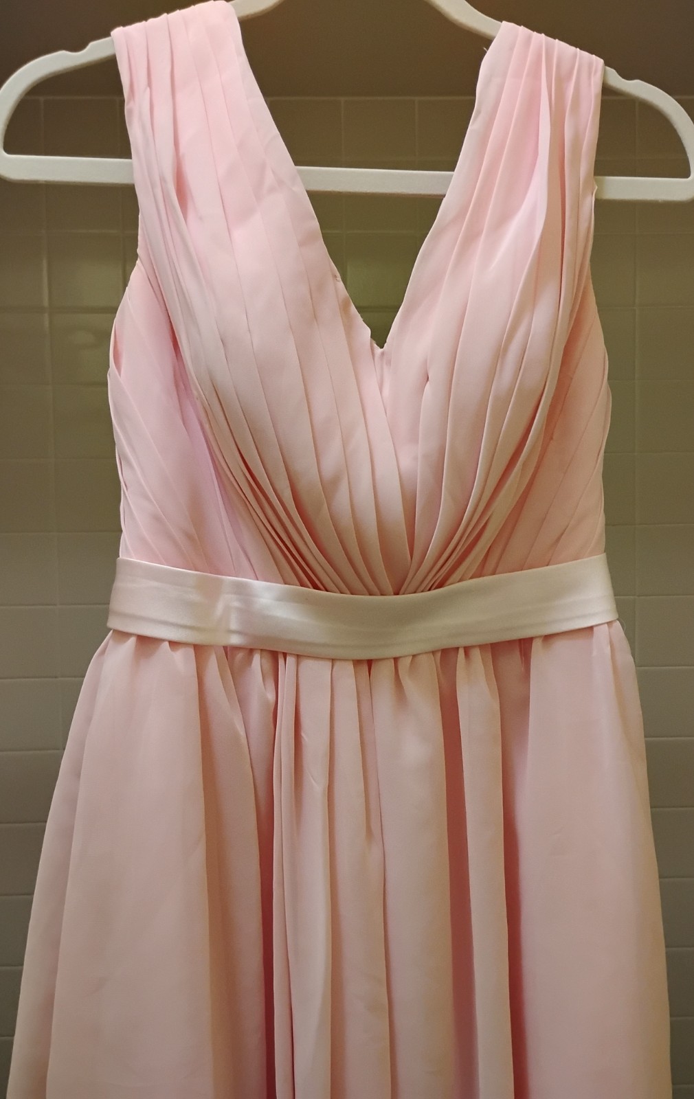 Pink 1950s Layered Vintage Marilyn Monroe Dress Sz S Going Out Of Business Sale