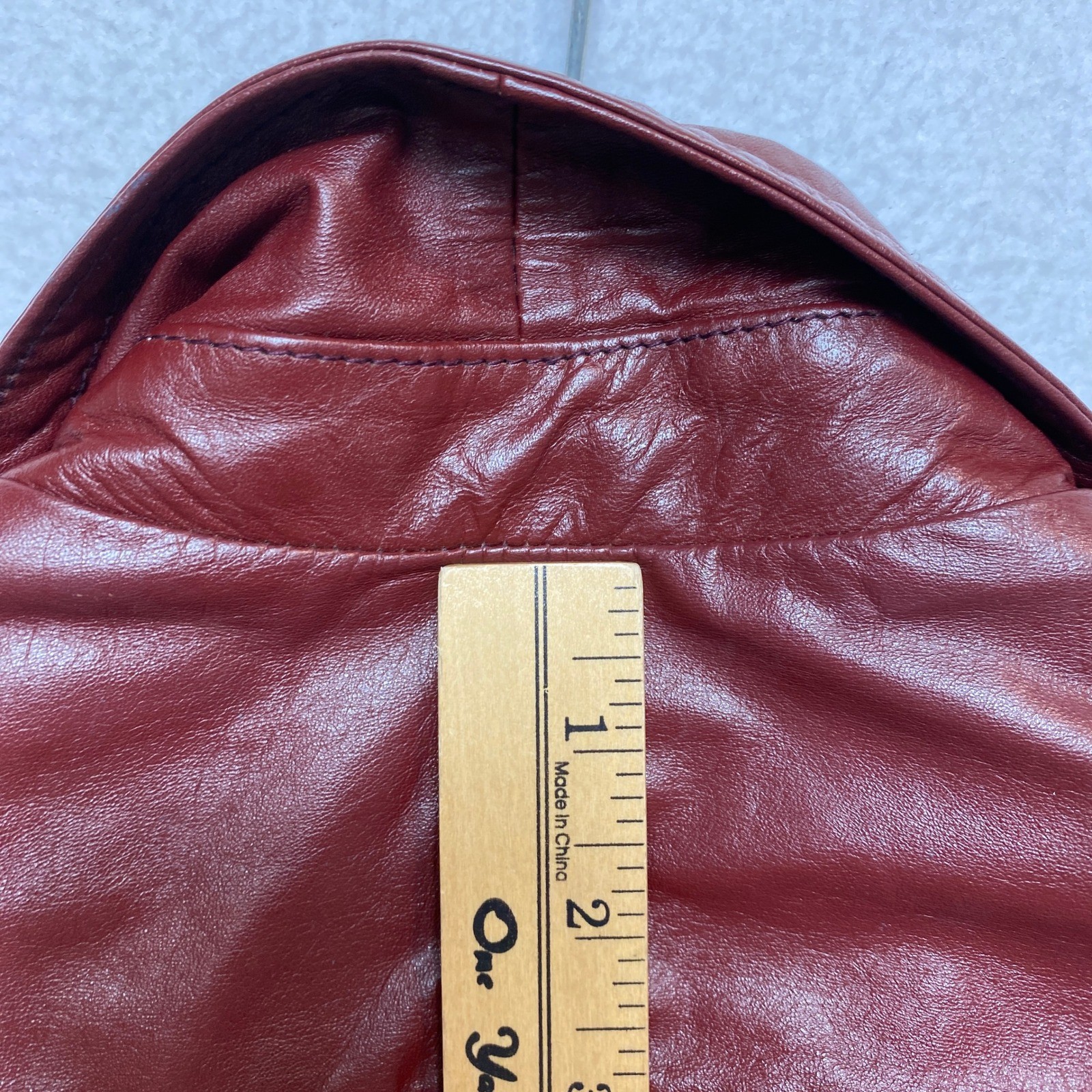 VINTAGE Etienne Aigner Blazer Jacket Womens Medium Red Button Front Belted