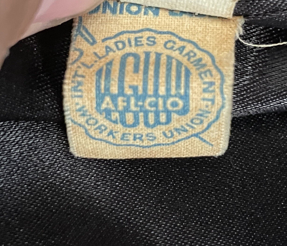 1960s Union Made Wrap Coat ILGWU Size 8
