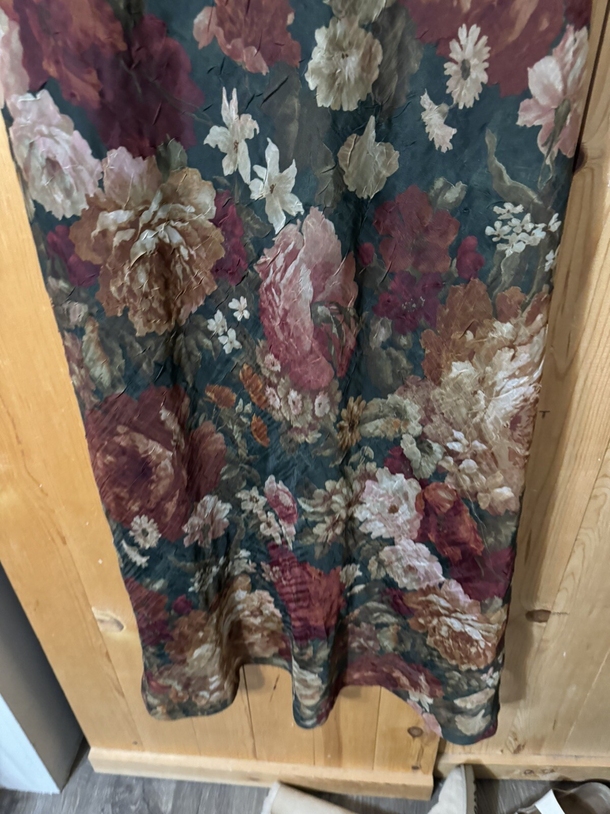 VTG Jessica Howard Victorian Roses Maxi Dress Romantic VTG 16