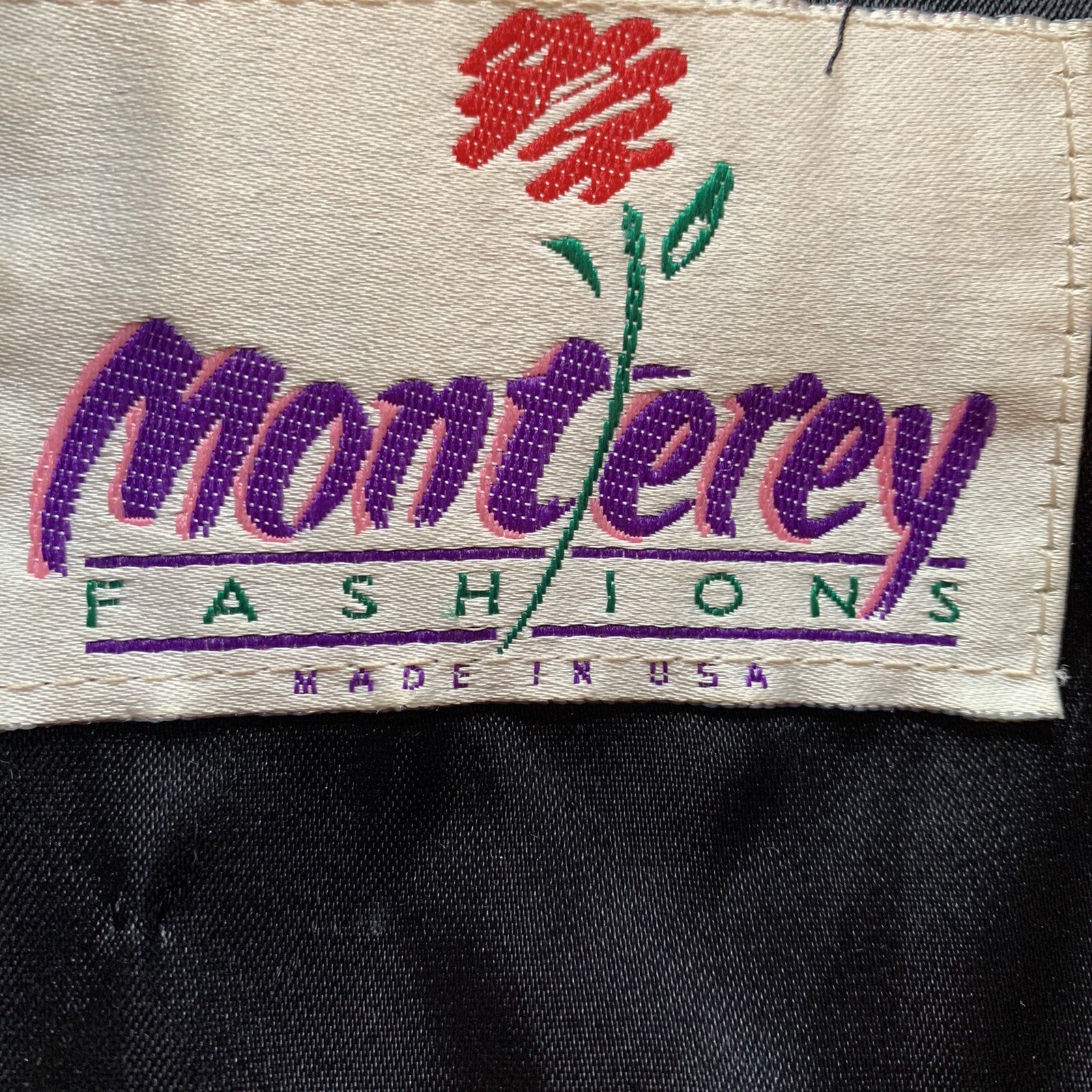 Vintage Monterey Fashions Woman Large Dark Brown Faux Fur Swing Coat Made in USA
