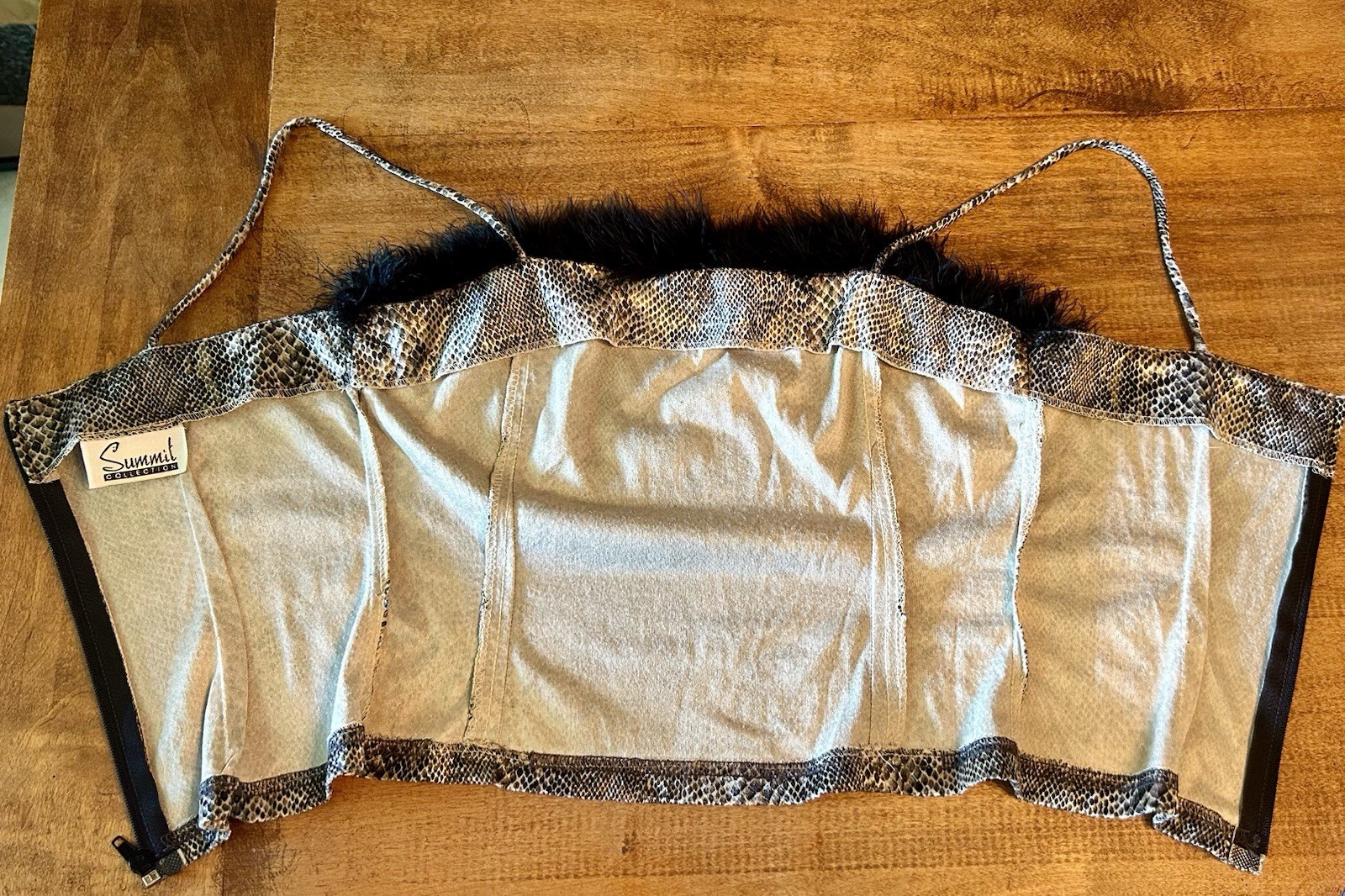 90s Vintage Summit Collection Crushed Velvet Sultry 2 Piece Size Small