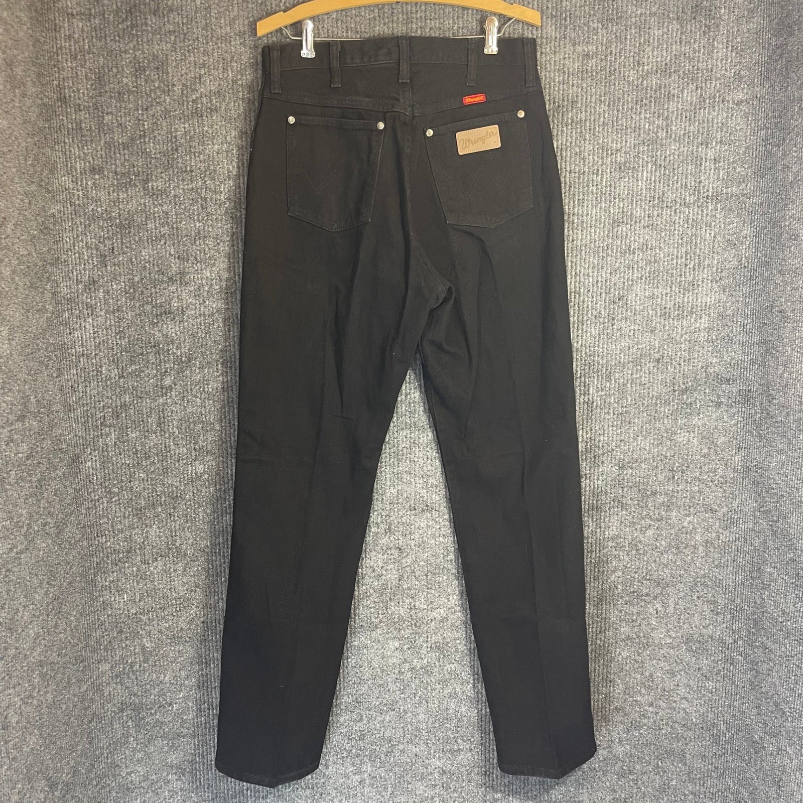 Vintage 80s 90s Wrangler 14MWZWK Cowboy Cut Jeans Womens 13×32 Black USA Western