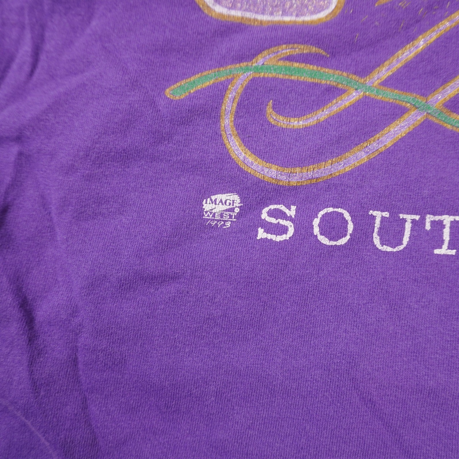 Vintage Sturgis 1993 South Dakota Motorcycle Classic Purple Tank Top 2XL