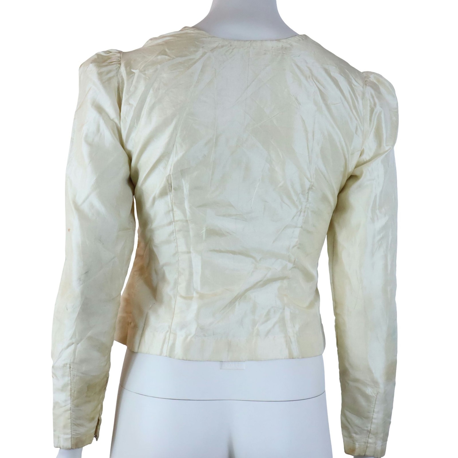 Antique Edwardian Victorian Button Up Undergarment Top 1900s Women’s XS