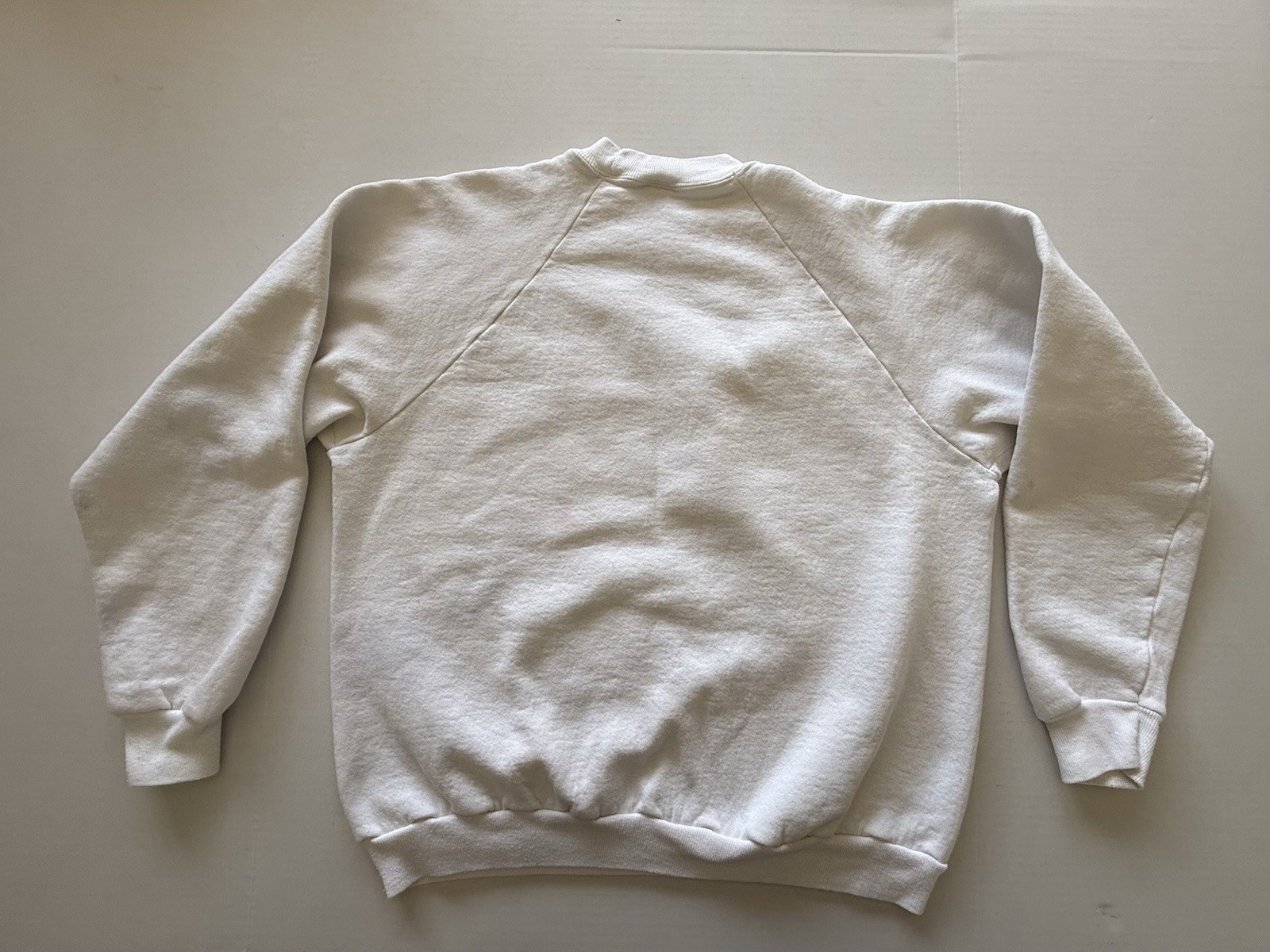 Vintage 80’s Holiday Time XL Santa And Reindeer Long Sleeved Sweatshirt Grandma