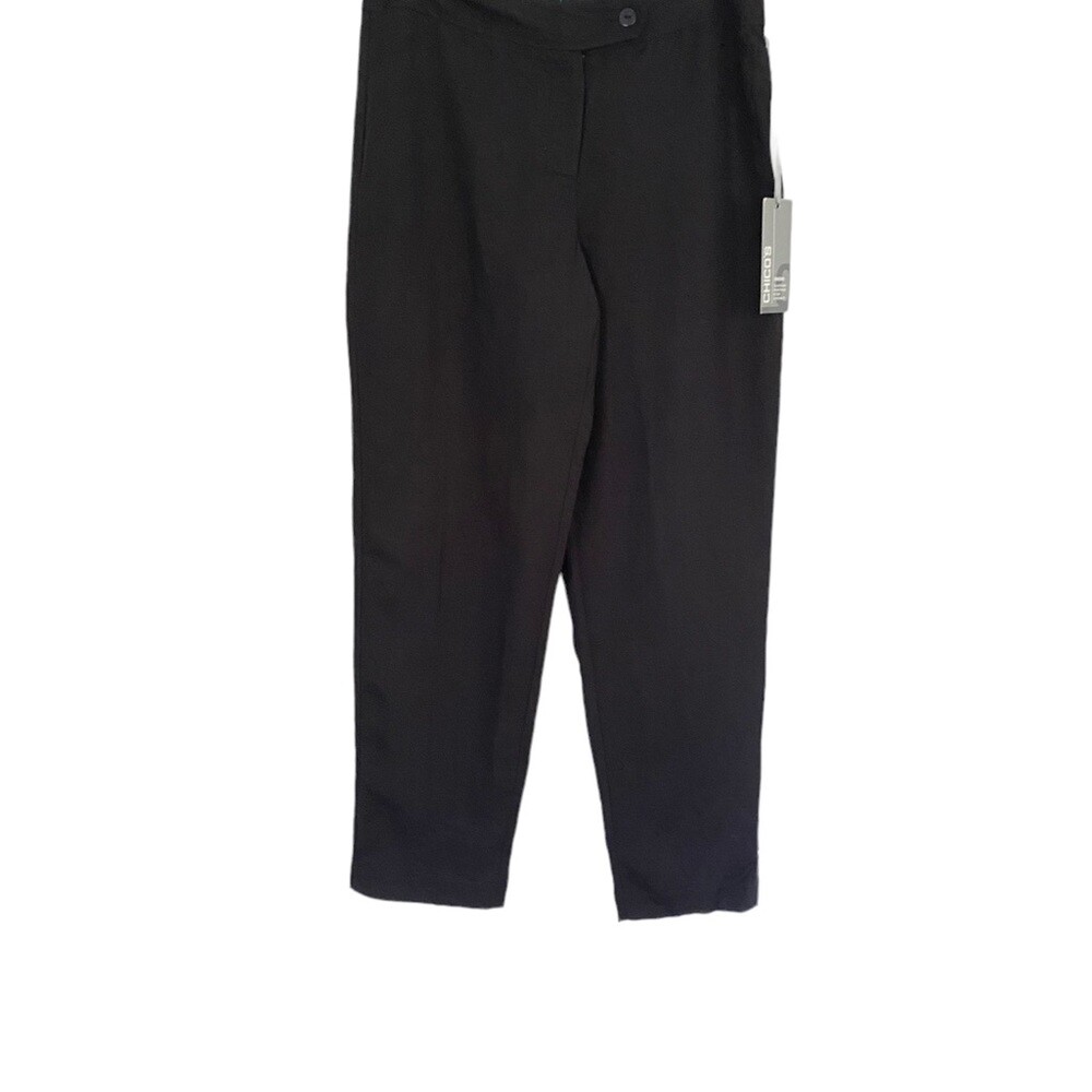 Chico’s Polished Linen Pants NWT