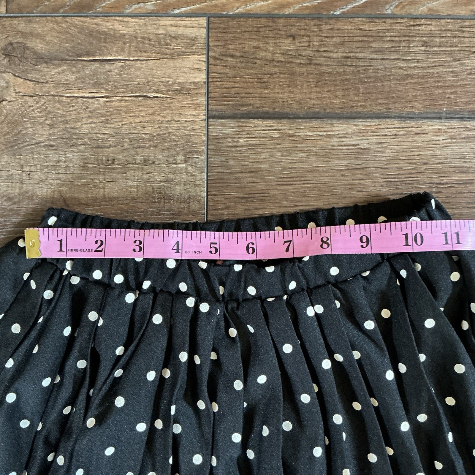 VINTAGE Size 16 – Damon Dress Polka Dot 2PC Suit Top Skirt USA Made Womens #2708