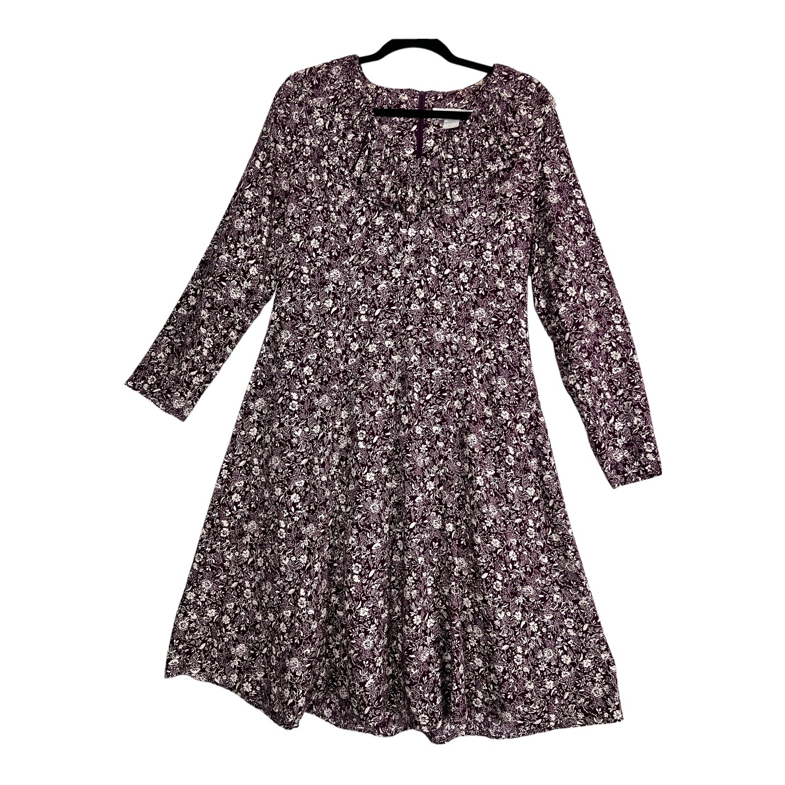 Vintage Ellen Ashley Dress Size 6 Made In USA floral Fairy cottage core