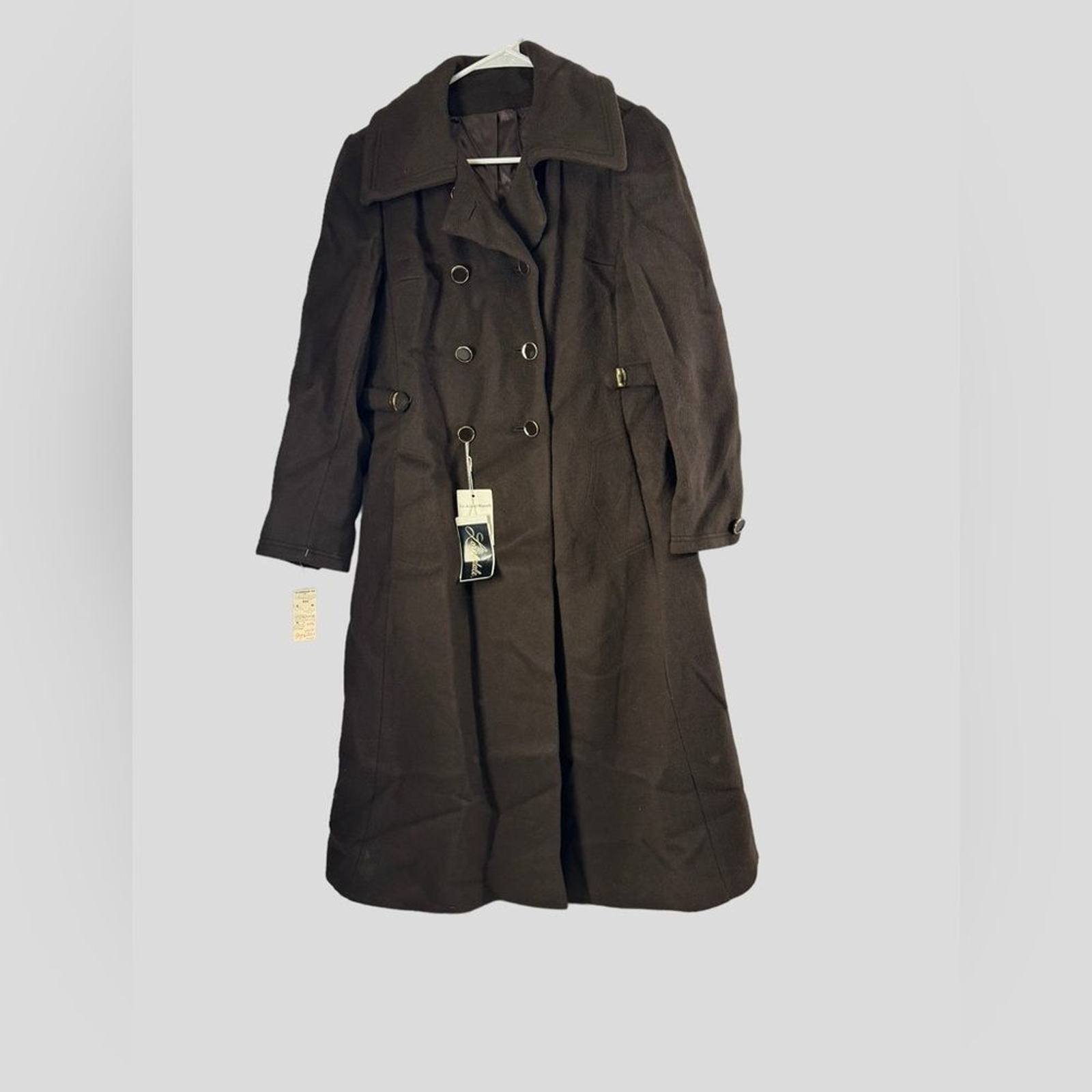Vintage Lorendale 100% wool double breasted coat – size 6 New with tag