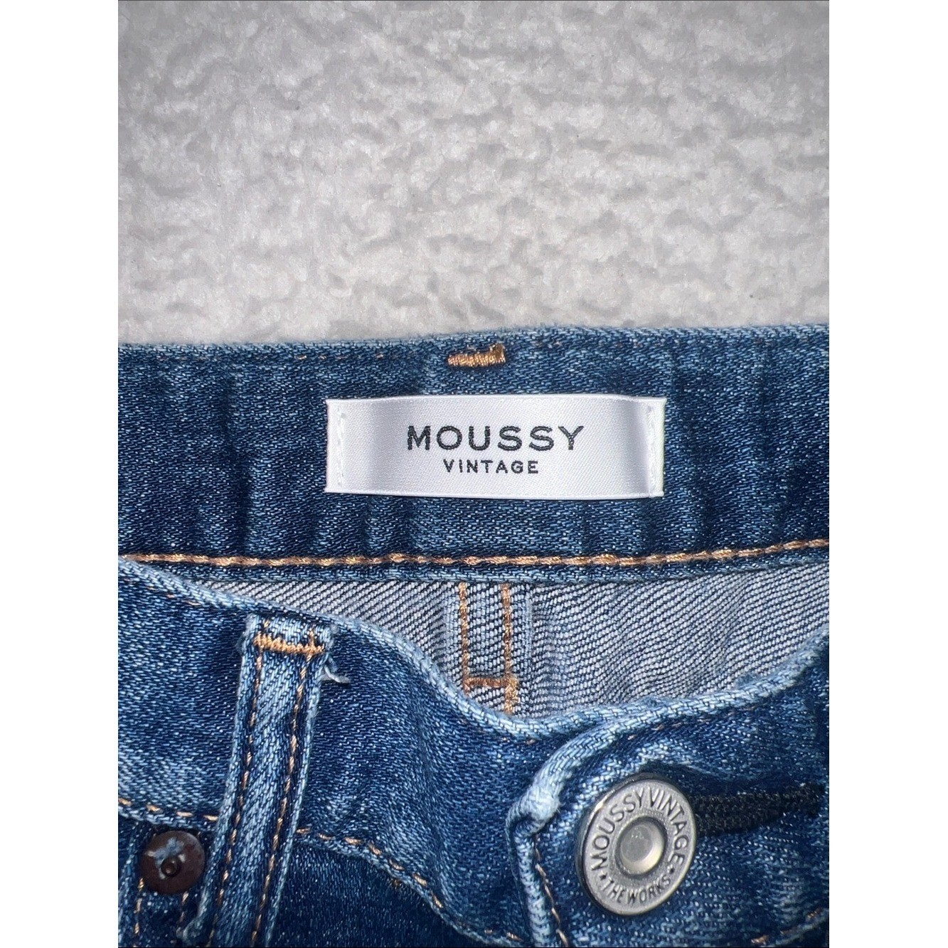 Moussy Vintage Japan Skinny Jeans 27 Medium Wash Japanese Denim Premium