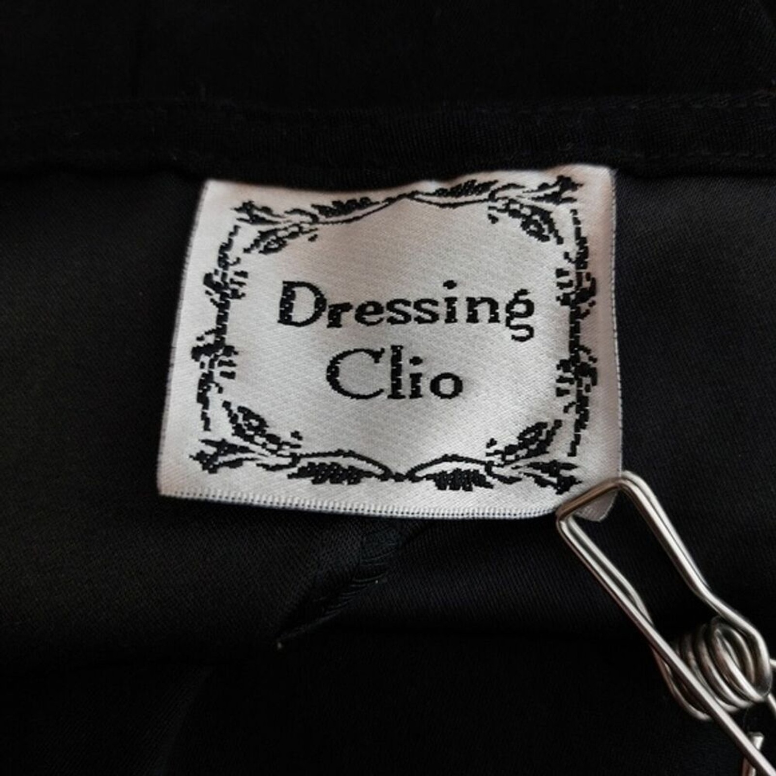 Dressing Clio Black Black Faux Suede Midi Maxi Sleeveless Dress Size M