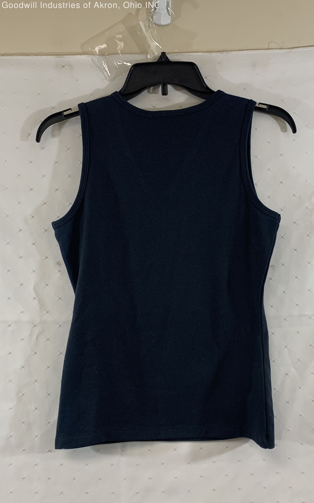 Vintage Y2K Christine Alexander Black I Love Wine Tank Top Women’s S NWT