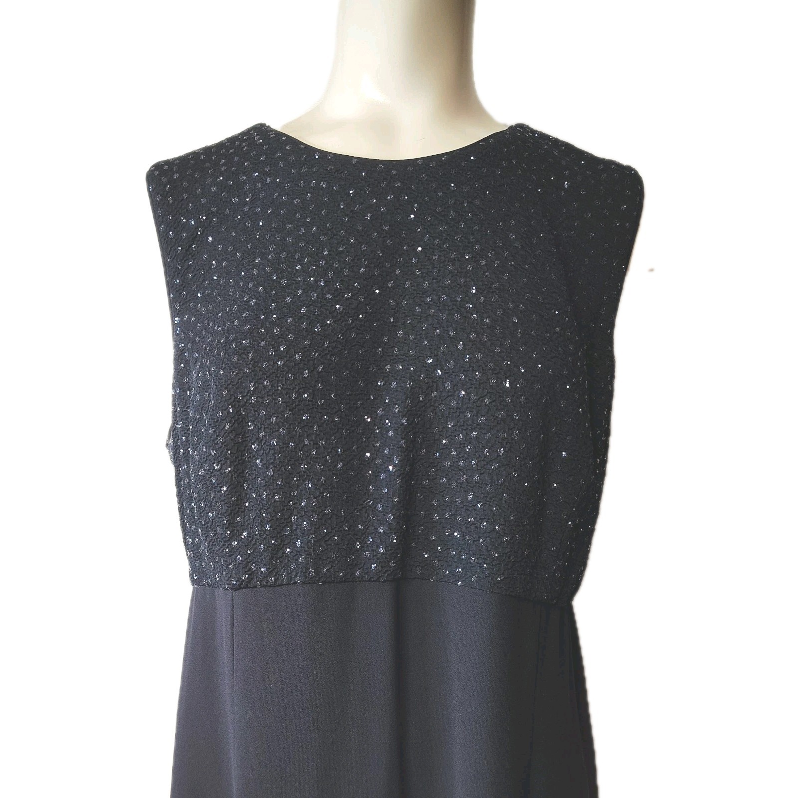 David Warren New York blue Formal Long women’s Dress Gown Sz 16