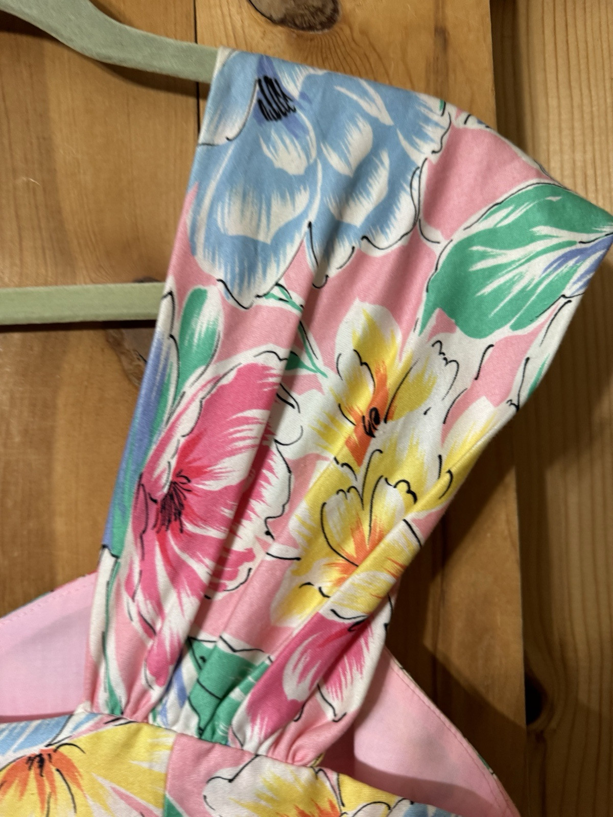 VTG Women’s Floral Midi Dress XS/S Bust 33” (flaws) Easter & Summer/Spring