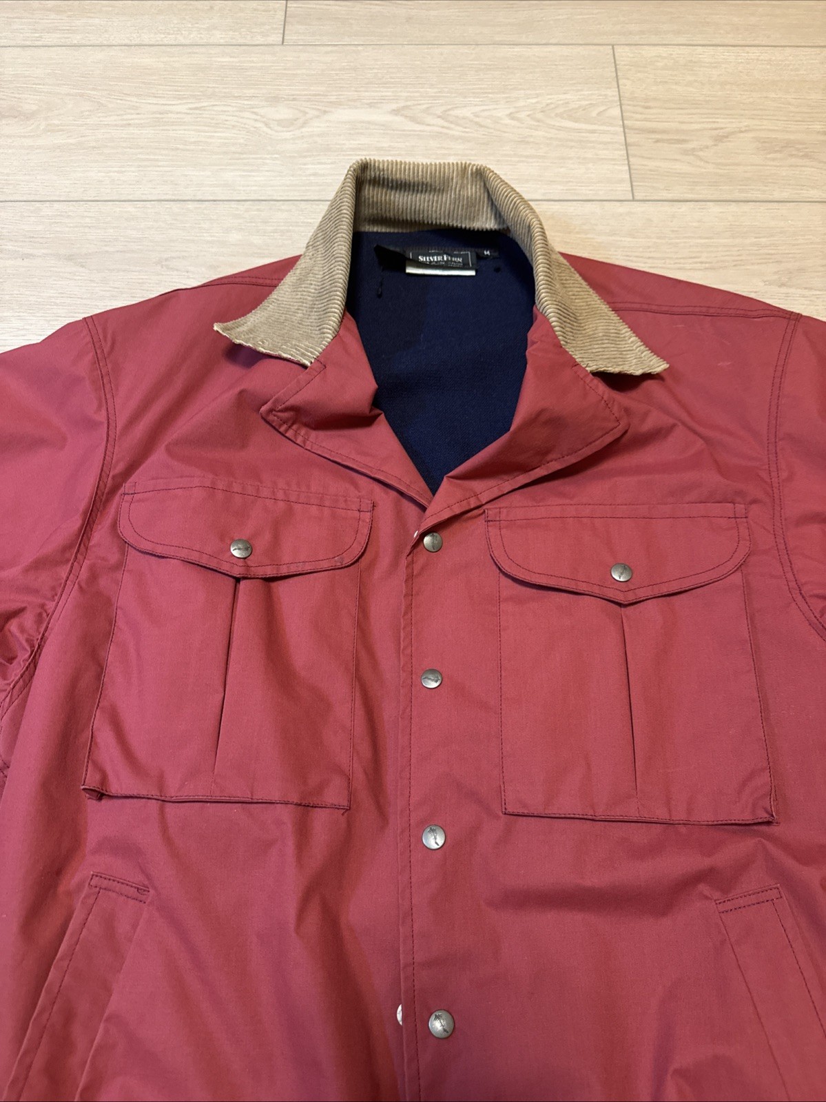Silver Fern Barn Jacket Mackenzie Coat M Wool Blend Vintage Rare New Zealand