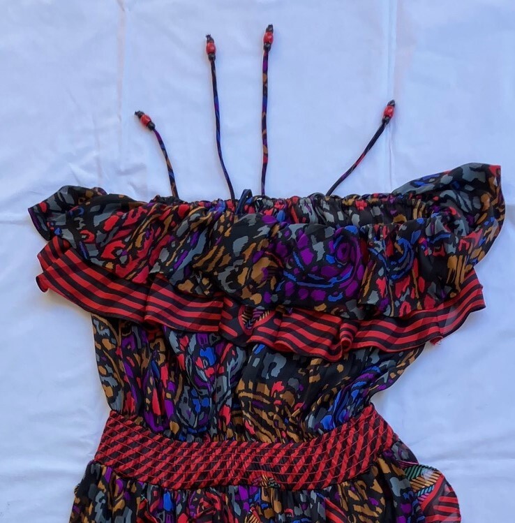 ASSORTI for Susan Freis Vintage c1980 Dress, Medium size