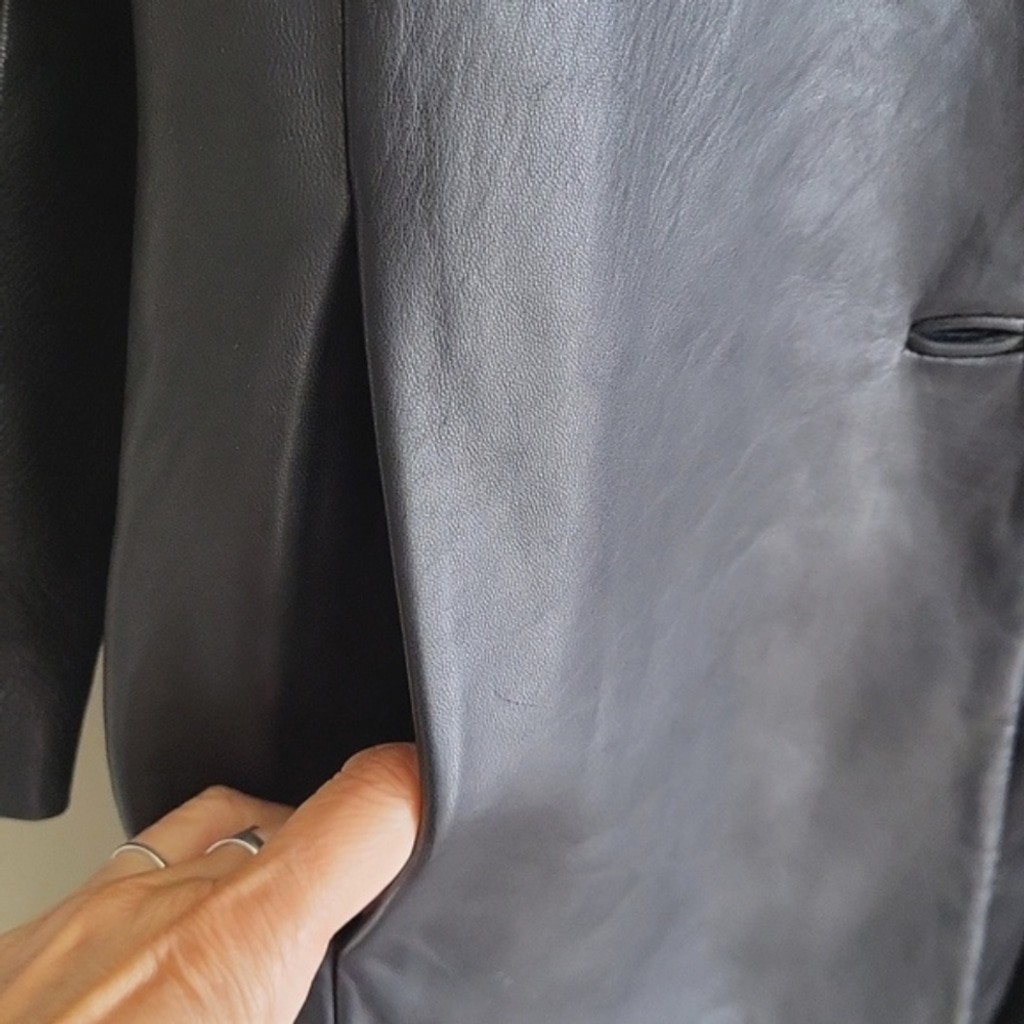 Vintage LOBI LOBI Genuine Leather Coat