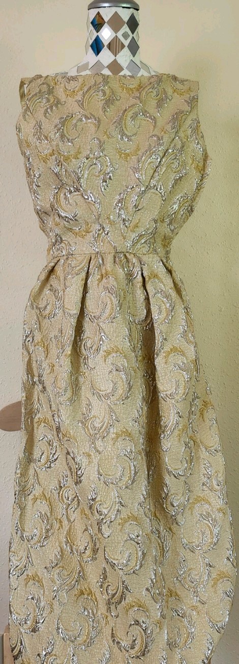 Vintage Custom Formal Long Dress Size M With 25″ waist