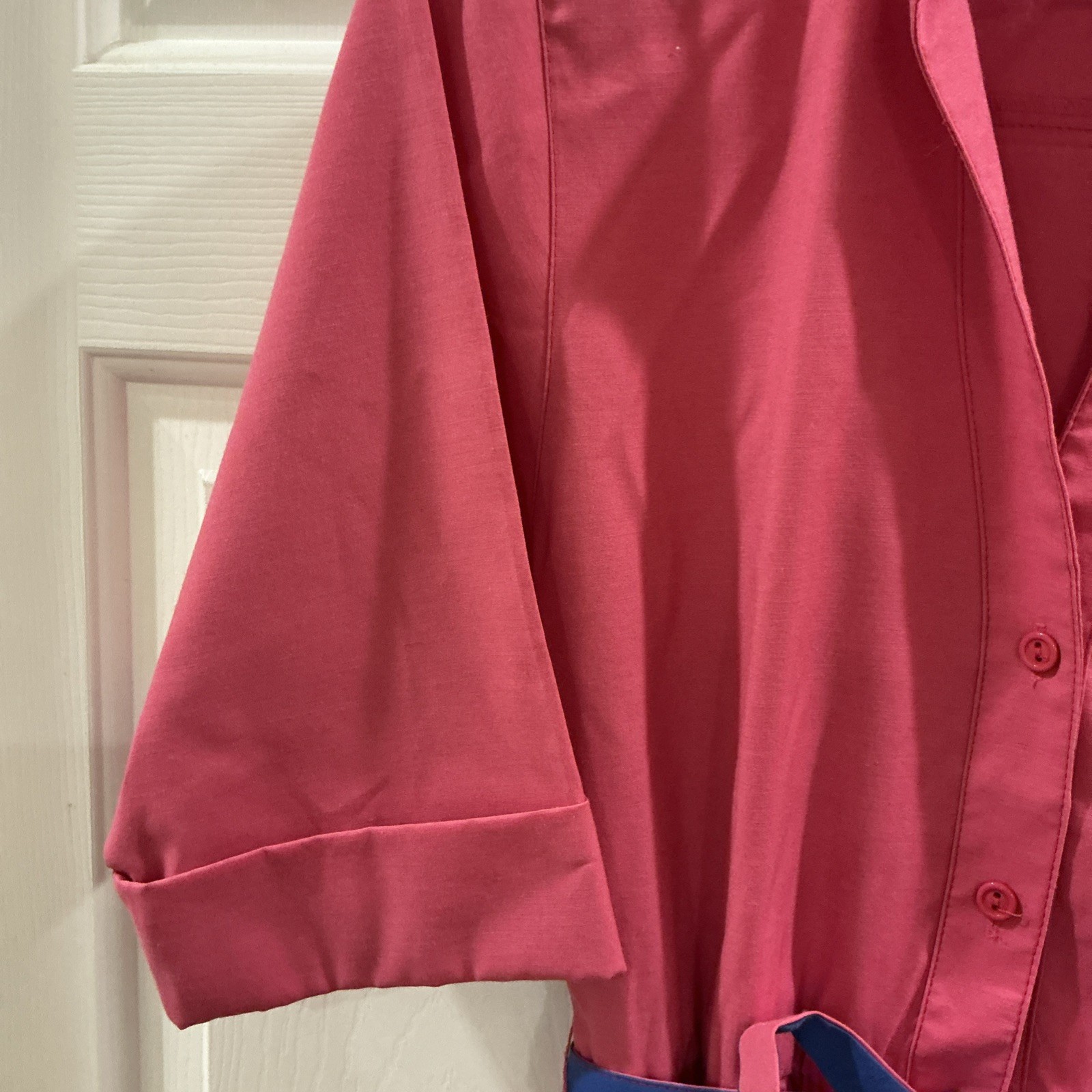 Vintage Women’s Dress Willie Of California Made In Usa Pink Size 8 Cotton Blend
