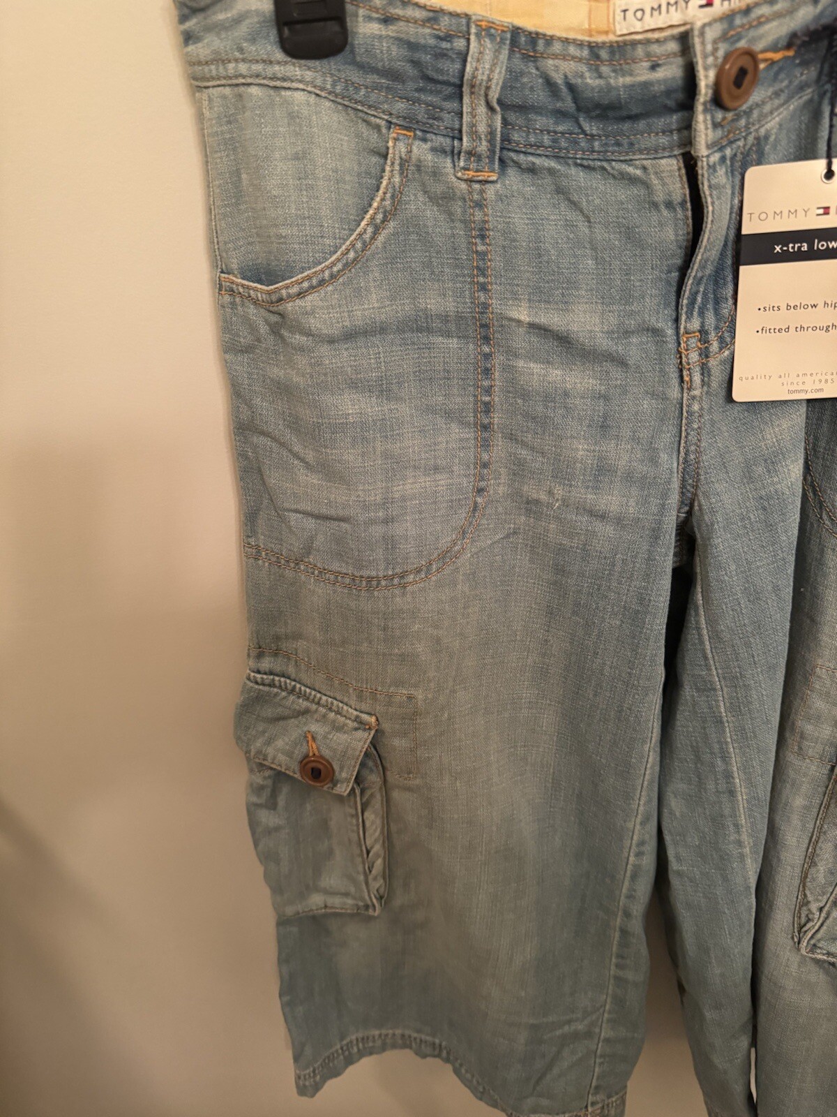 Tommy Hilfiger Women’s X- Low Rise Flare Jeans. size 6. NewTags Still On. 2007.