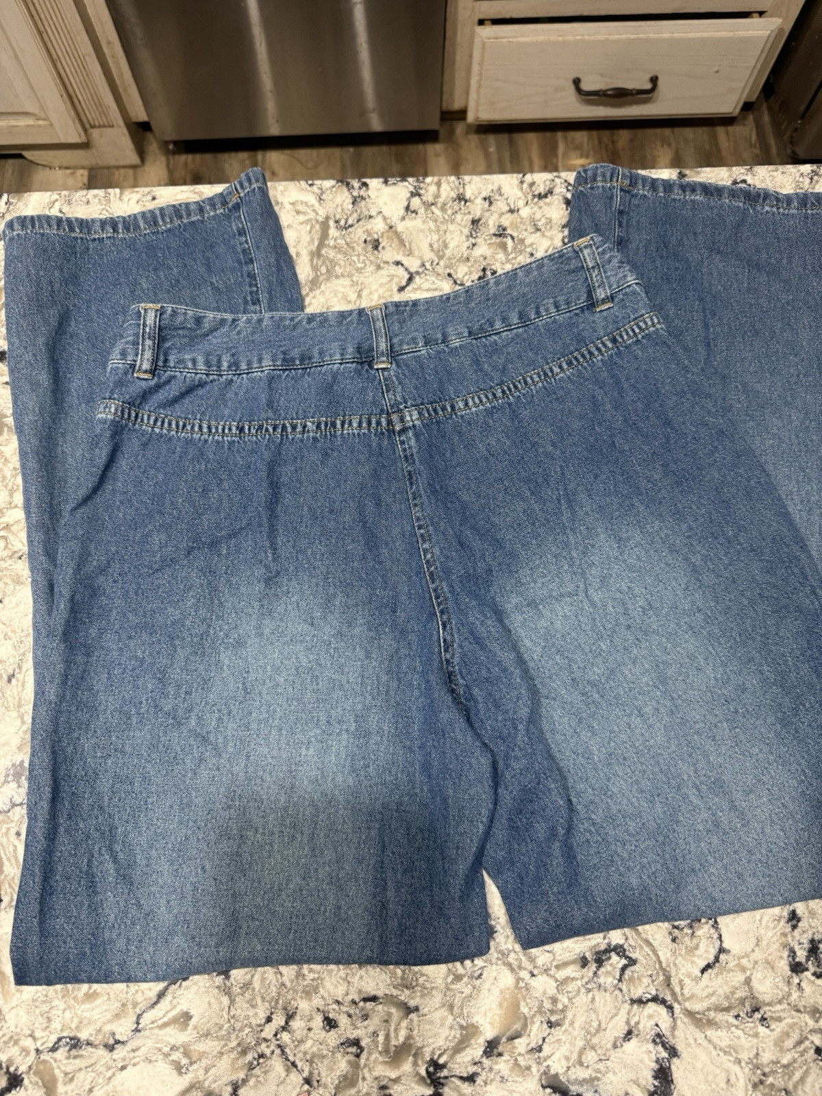 VTG Forenza High Rise Jeans No Rear Pockets Sz 12 90s Y2K