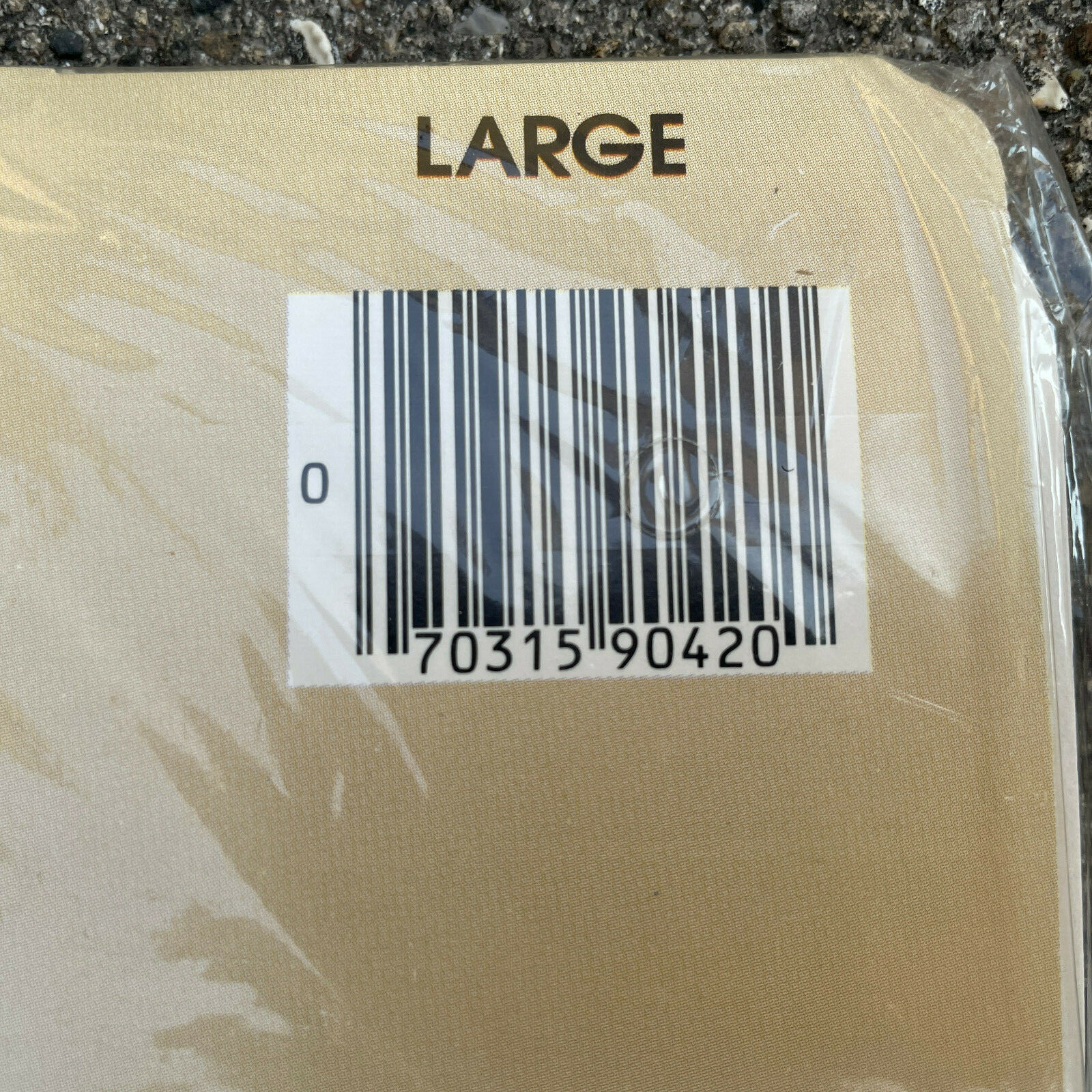 2 Pair New Old Stock Big Mama Large Aereated Hygienic Crotch PantyHose Suntan