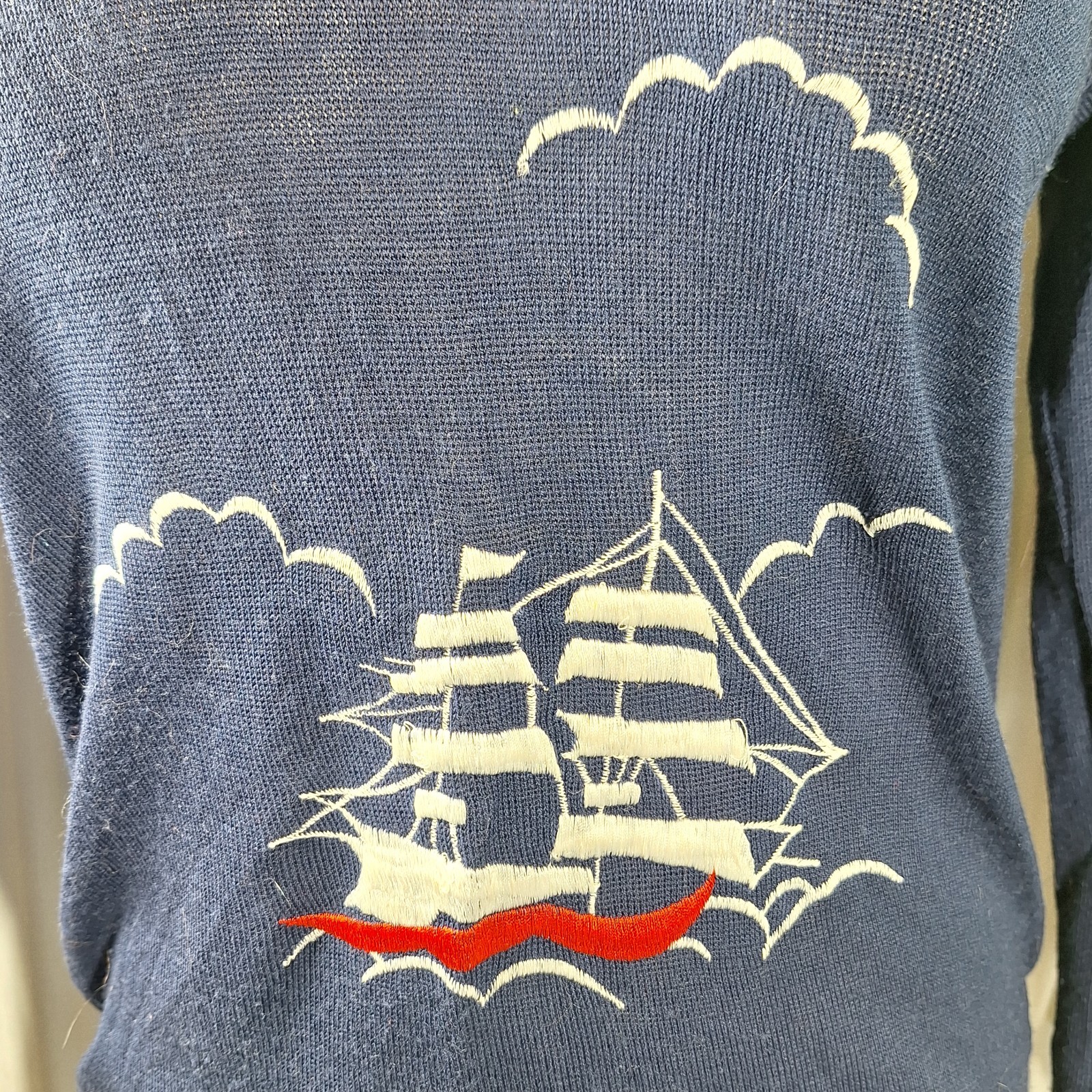Vtg Lady Halrin Skirt Sz XS Sailboat, Joyce Top M Nautical Coastal Nantucket