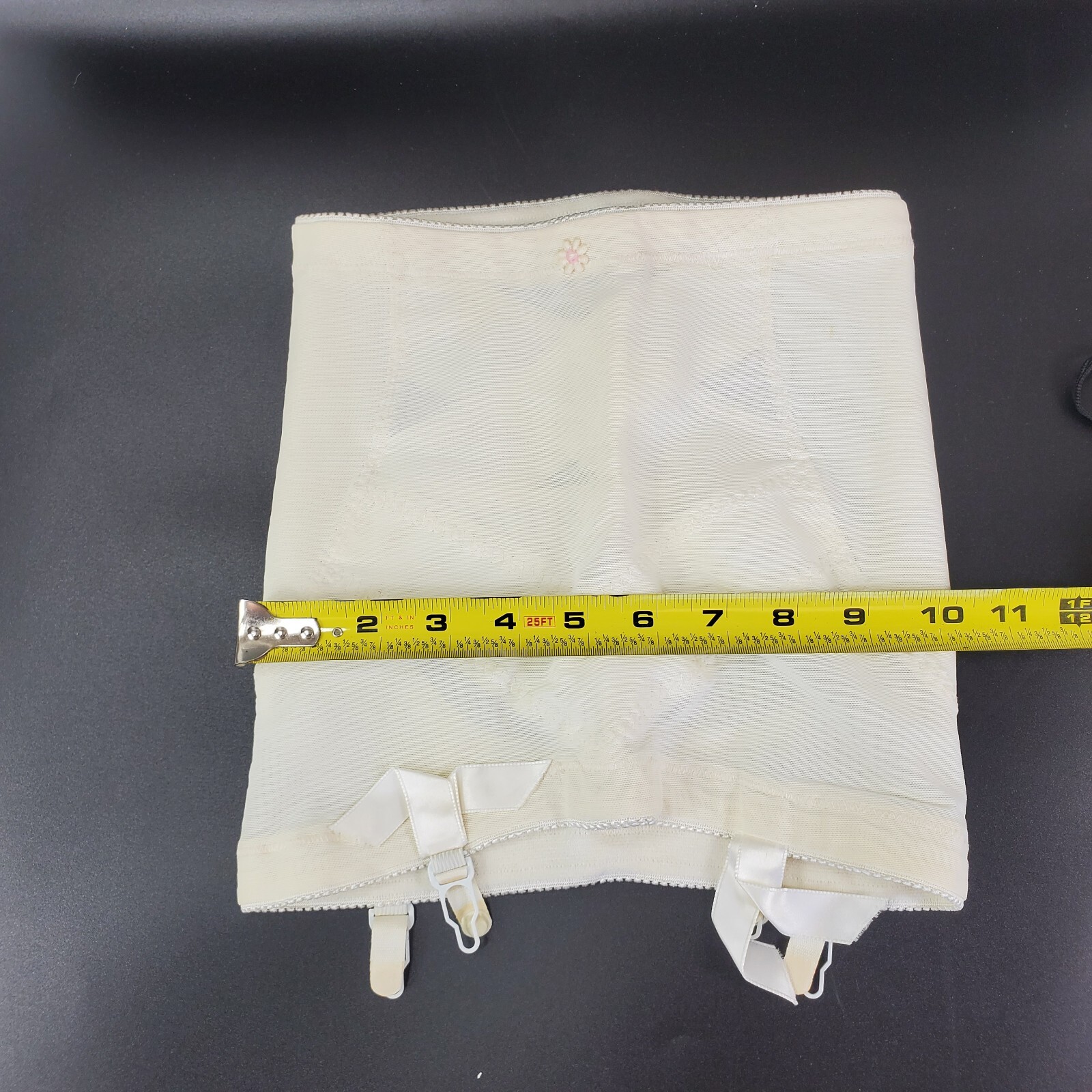 Vtg 60s Sculptress Figure Control Short Panty Girdle Clips Petite Sz 0 White NOS
